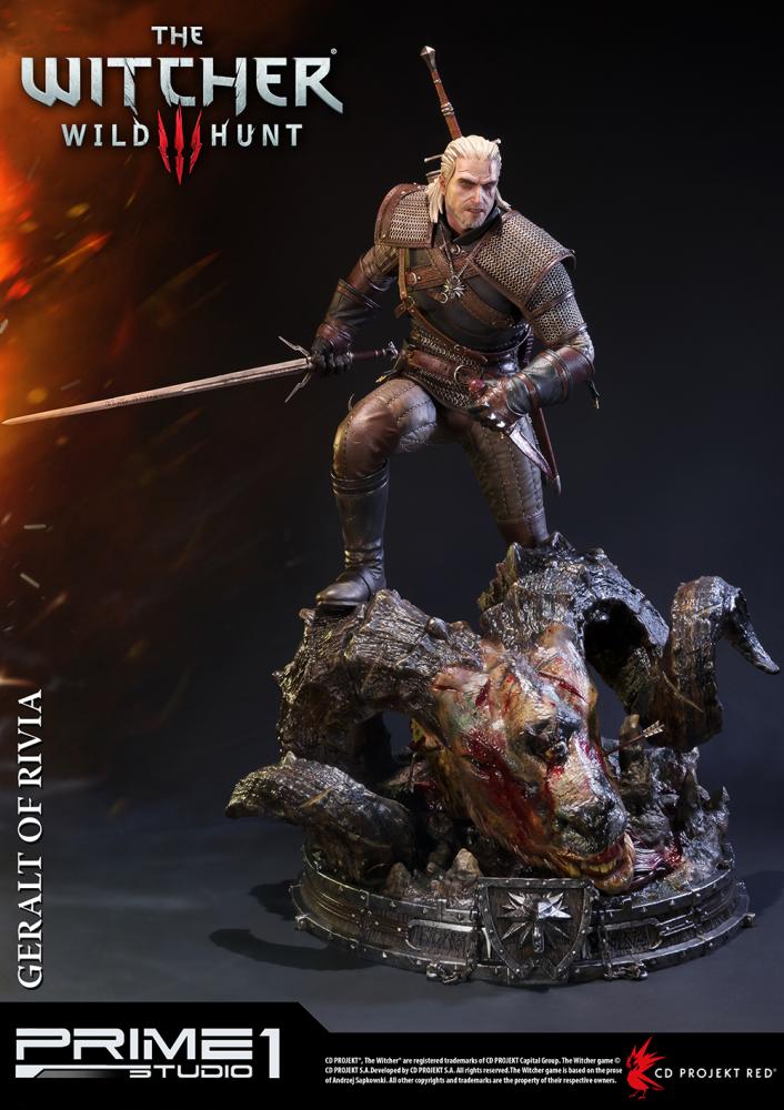 The Witcher 3: Wild Hunt - Geralt - Howler - Premium Masterline  (PMW3-01) - 1/4 (Prime 1 Studio) photo 23