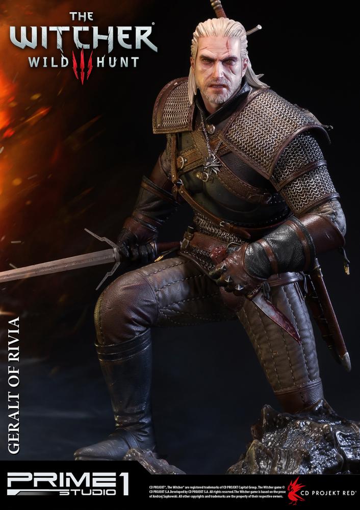 The Witcher 3: Wild Hunt - Geralt - Howler - Premium Masterline  (PMW3-01) - 1/4 (Prime 1 Studio) photo 24