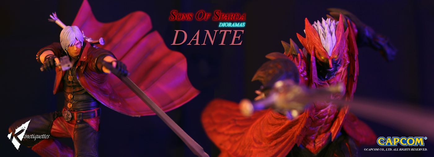 Devil May Cry 4 - Dante - Diorama - Sons of Sparda (Kinetiquettes) photo 3