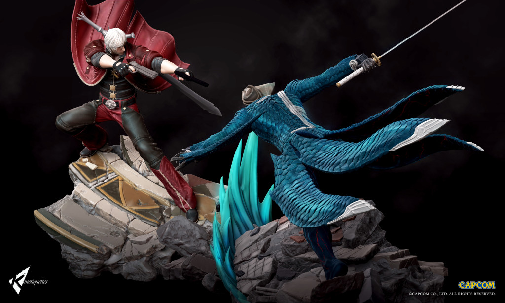 Devil May Cry 4 - Dante - Diorama - Sons of Sparda (Kinetiquettes) photo 8