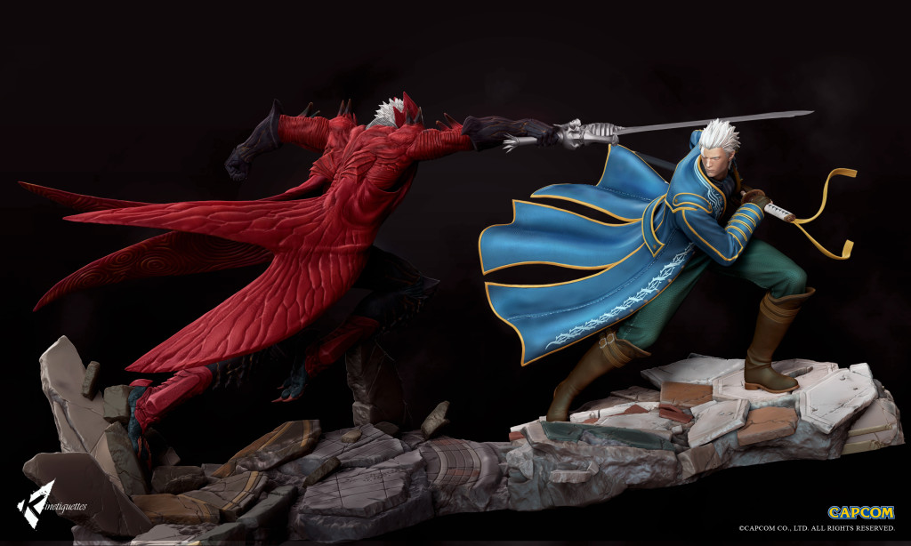 Devil May Cry 4 - Vergil - Diorama - Sons of Sparda - 1/6 (Kinetiquettes) photo 3