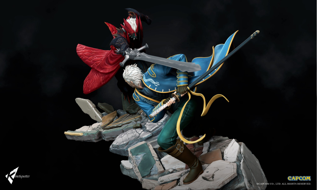 Devil May Cry 4 - Vergil - Diorama - Sons of Sparda - 1/6 (Kinetiquettes) photo 4