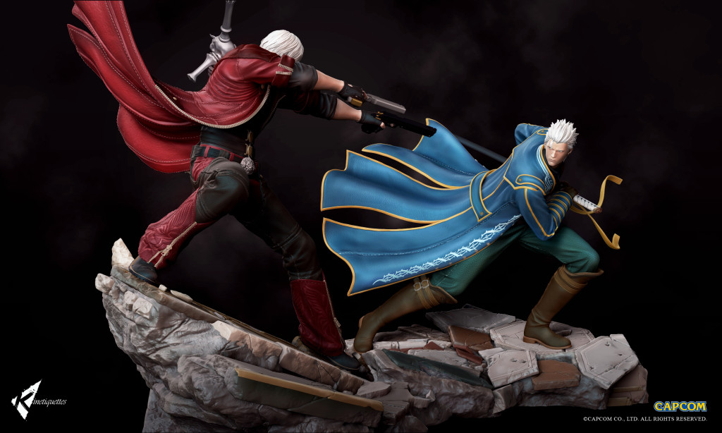 Devil May Cry 4 - Vergil - Diorama - Sons of Sparda - 1/6 (Kinetiquettes) photo 5