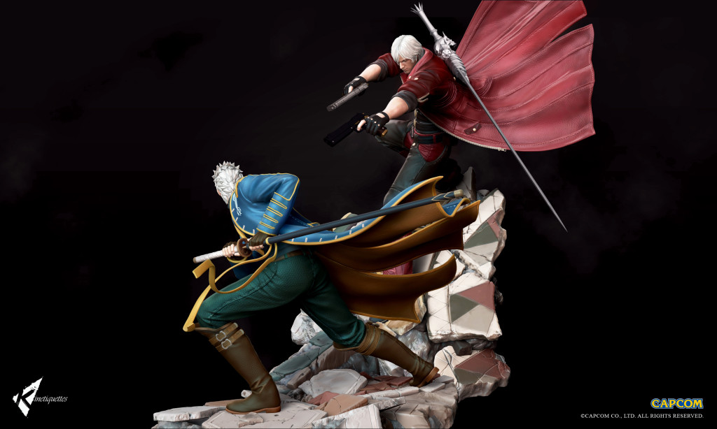Devil May Cry 4 - Vergil - Diorama - Sons of Sparda - 1/6 (Kinetiquettes) photo 7
