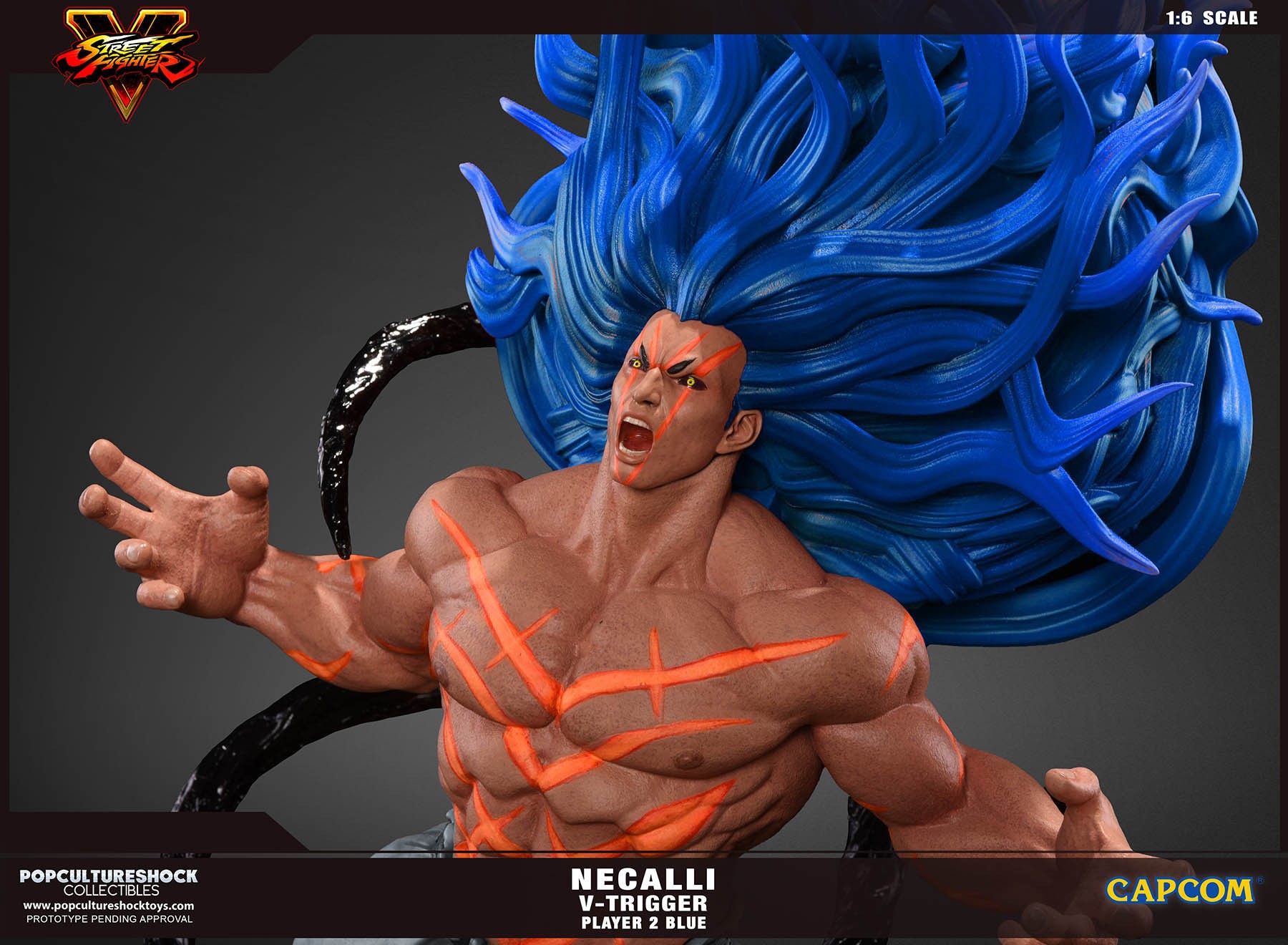 Street Fighter V - Necalli - V-Trigger Statue - 1/6 - PCS Exclusive, Player 2 (Premium Collectibles Studio) photo 4