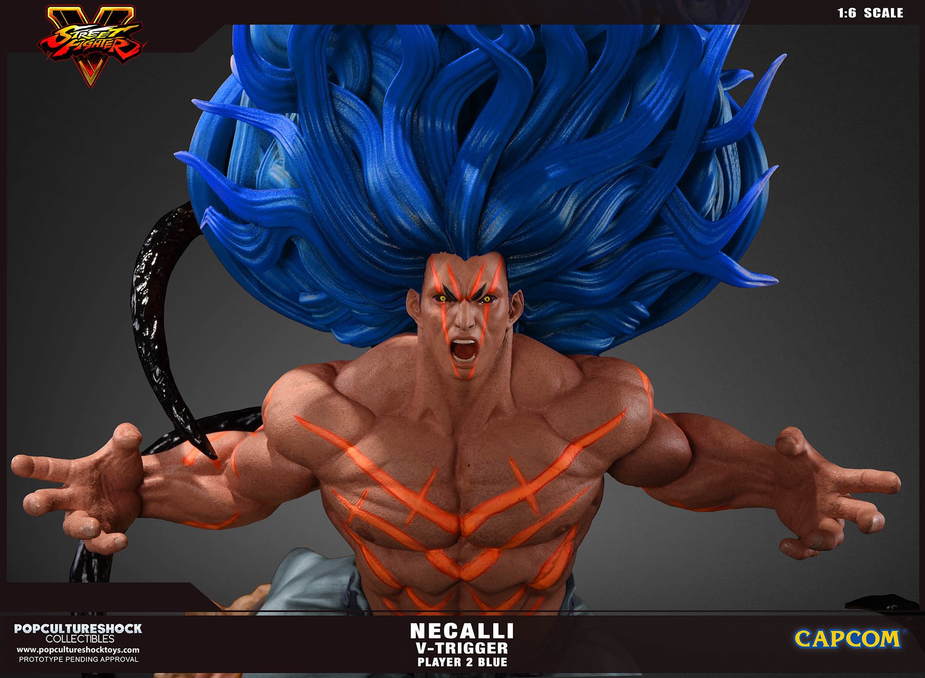 Street Fighter V - Necalli - V-Trigger Statue - 1/6 - PCS Exclusive, Player 2 (Premium Collectibles Studio) photo 5