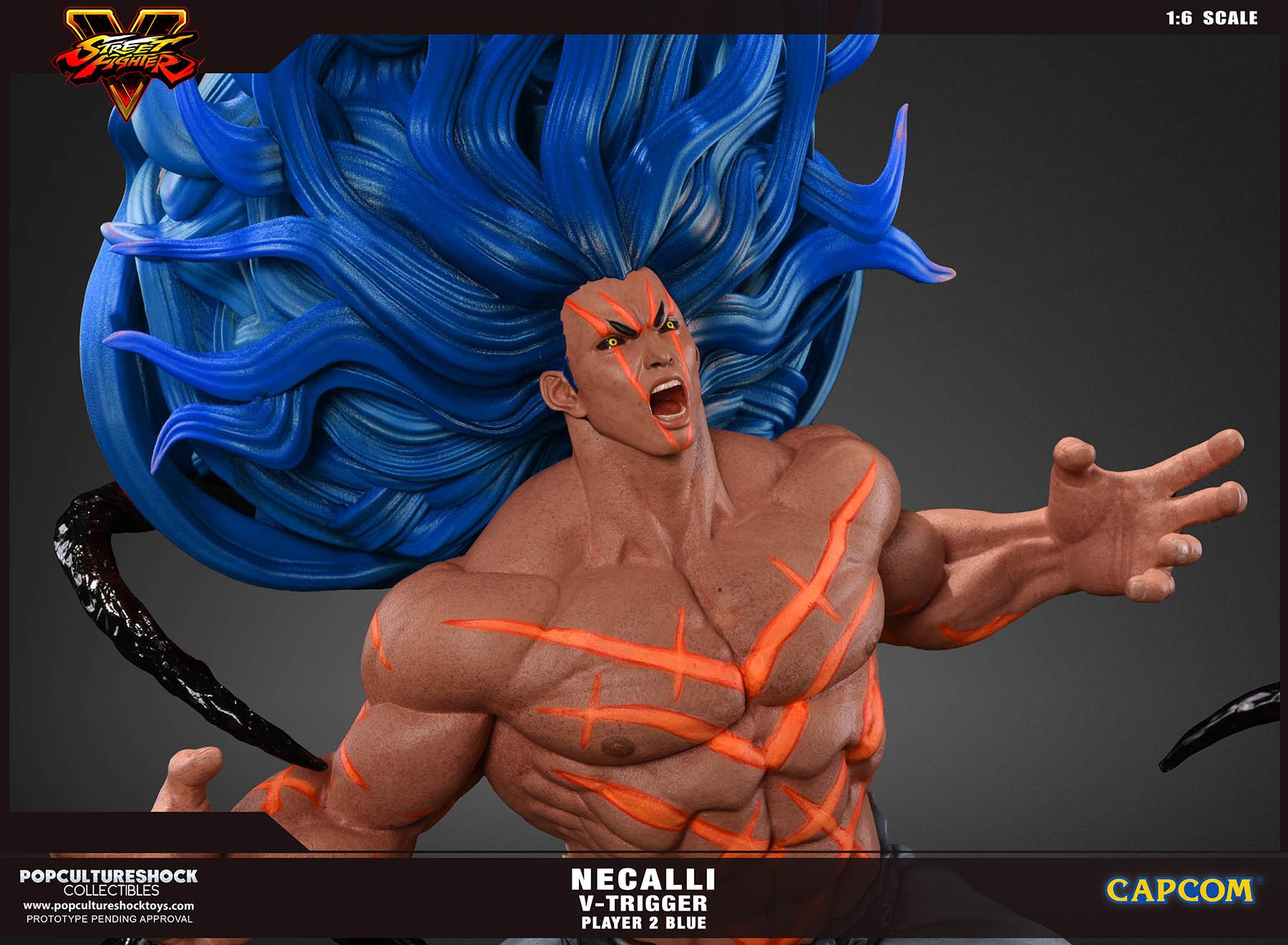 Street Fighter V - Necalli - V-Trigger Statue - 1/6 - PCS Exclusive, Player 2 (Premium Collectibles Studio) photo 7