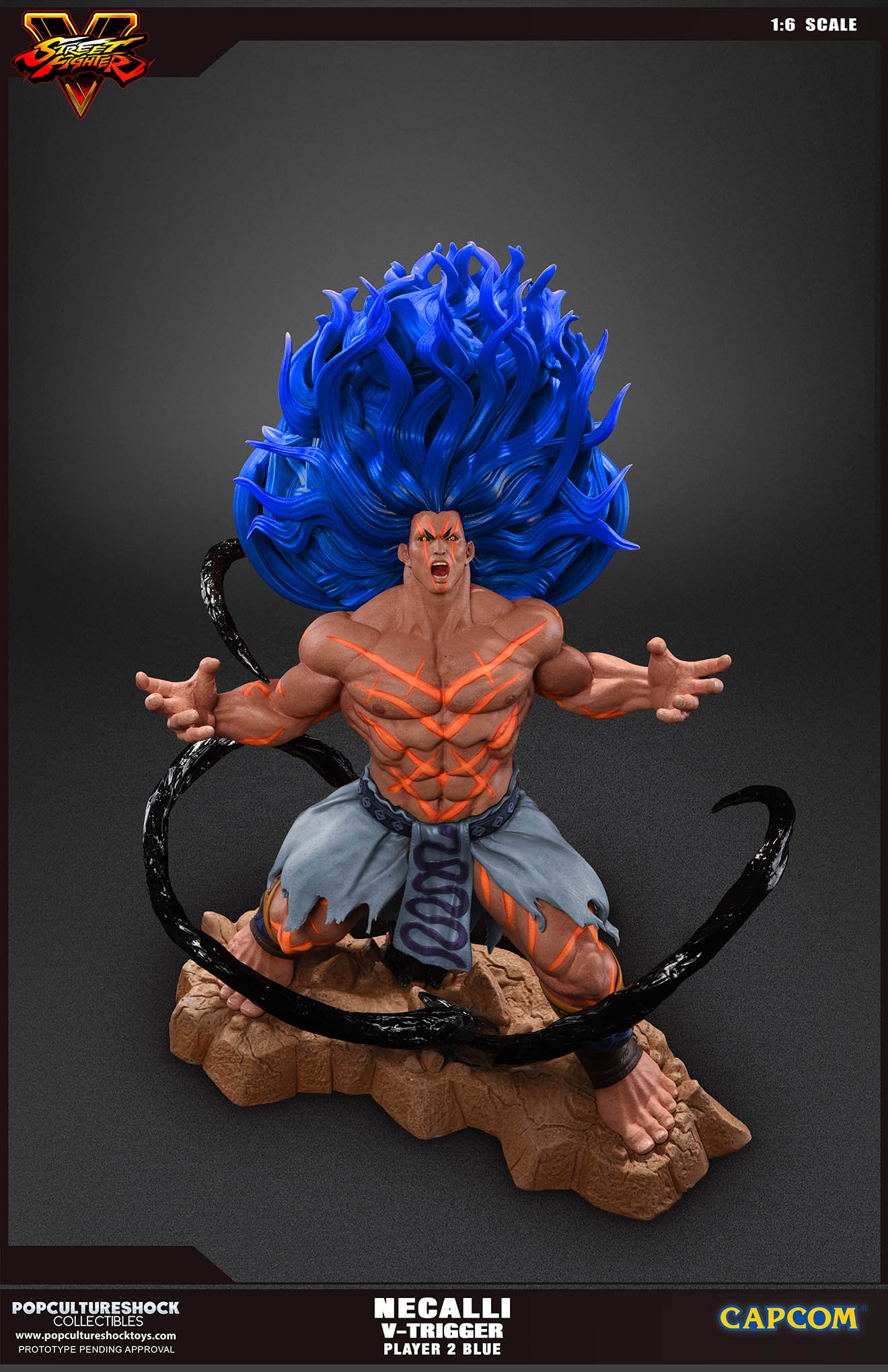 Street Fighter V - Necalli - V-Trigger Statue - 1/6 - PCS Exclusive, Player 2 (Premium Collectibles Studio) photo 8