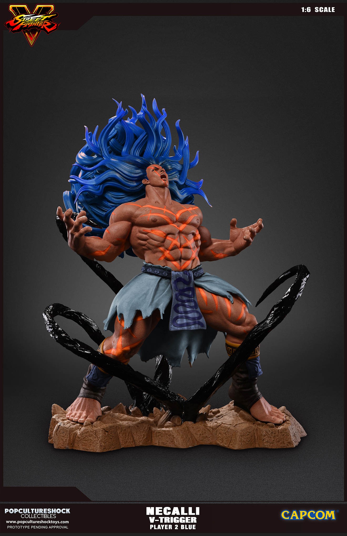 Street Fighter V - Necalli - V-Trigger Statue - 1/6 - PCS Exclusive, Player 2 (Premium Collectibles Studio) photo 10