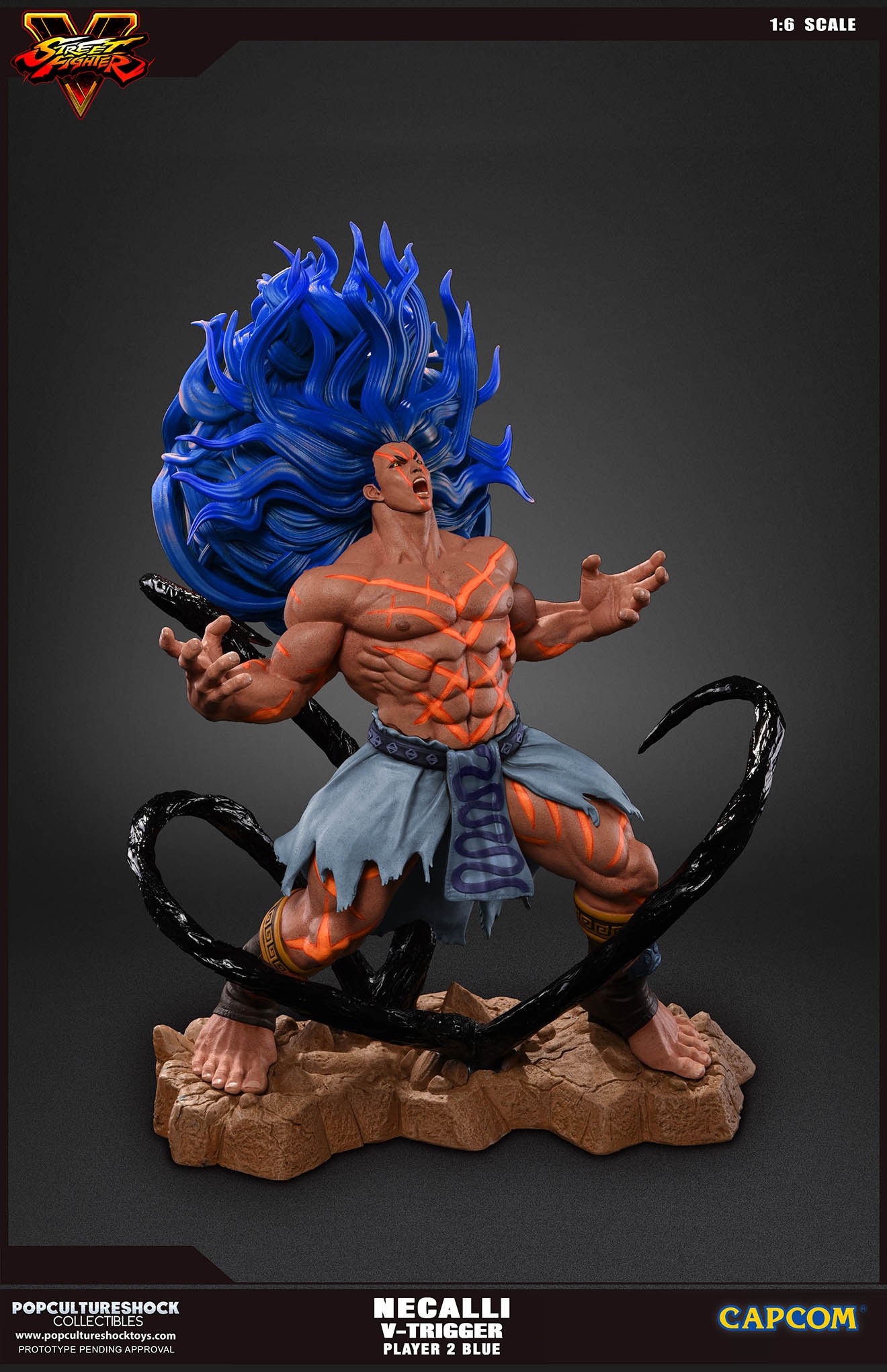 Street Fighter V - Necalli - V-Trigger Statue - 1/6 - PCS Exclusive, Player 2 (Premium Collectibles Studio) photo 11