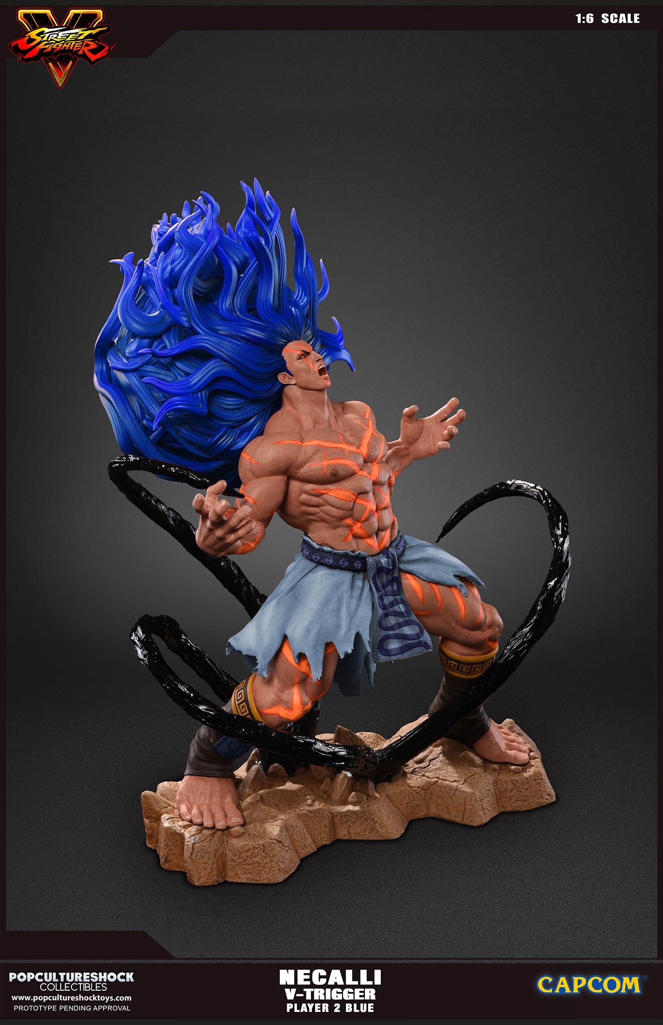 Street Fighter V - Necalli - V-Trigger Statue - 1/6 - PCS Exclusive, Player 2 (Premium Collectibles Studio) photo 13