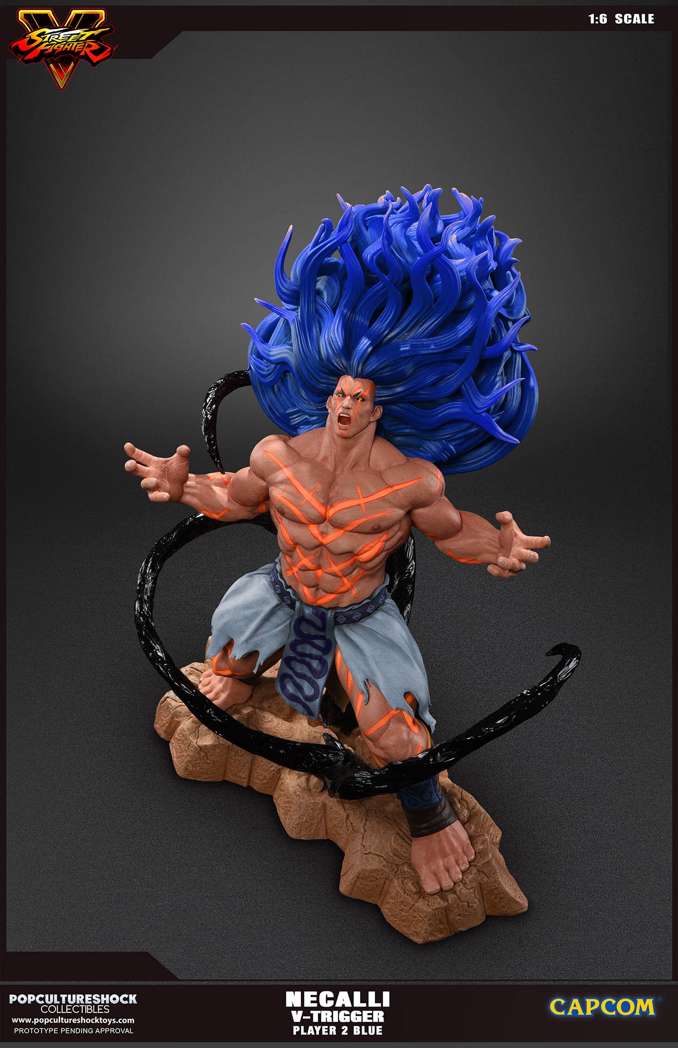 Street Fighter V - Necalli - V-Trigger Statue - 1/6 - PCS Exclusive, Player 2 (Premium Collectibles Studio) photo 14