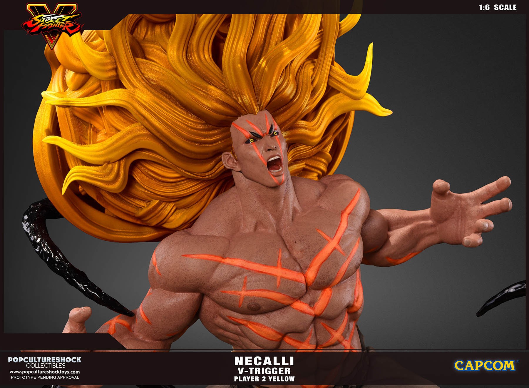 Street Fighter V - Necalli - V-Trigger Statue - 1/6 - PCS Exclusive, Player 2 (Premium Collectibles Studio) photo 3