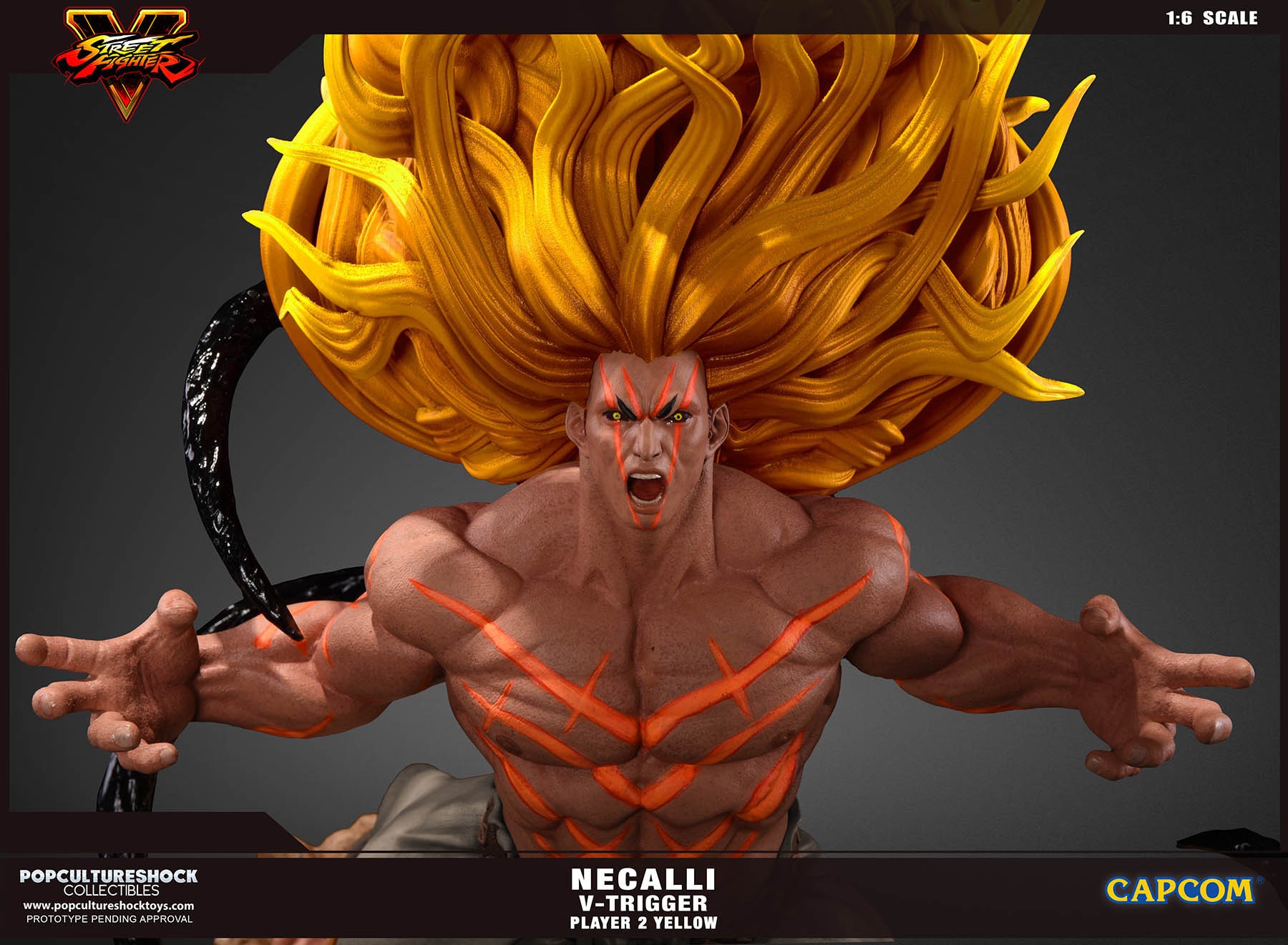 Street Fighter V - Necalli - V-Trigger Statue - 1/6 - PCS Exclusive, Player 2 (Premium Collectibles Studio) photo 9