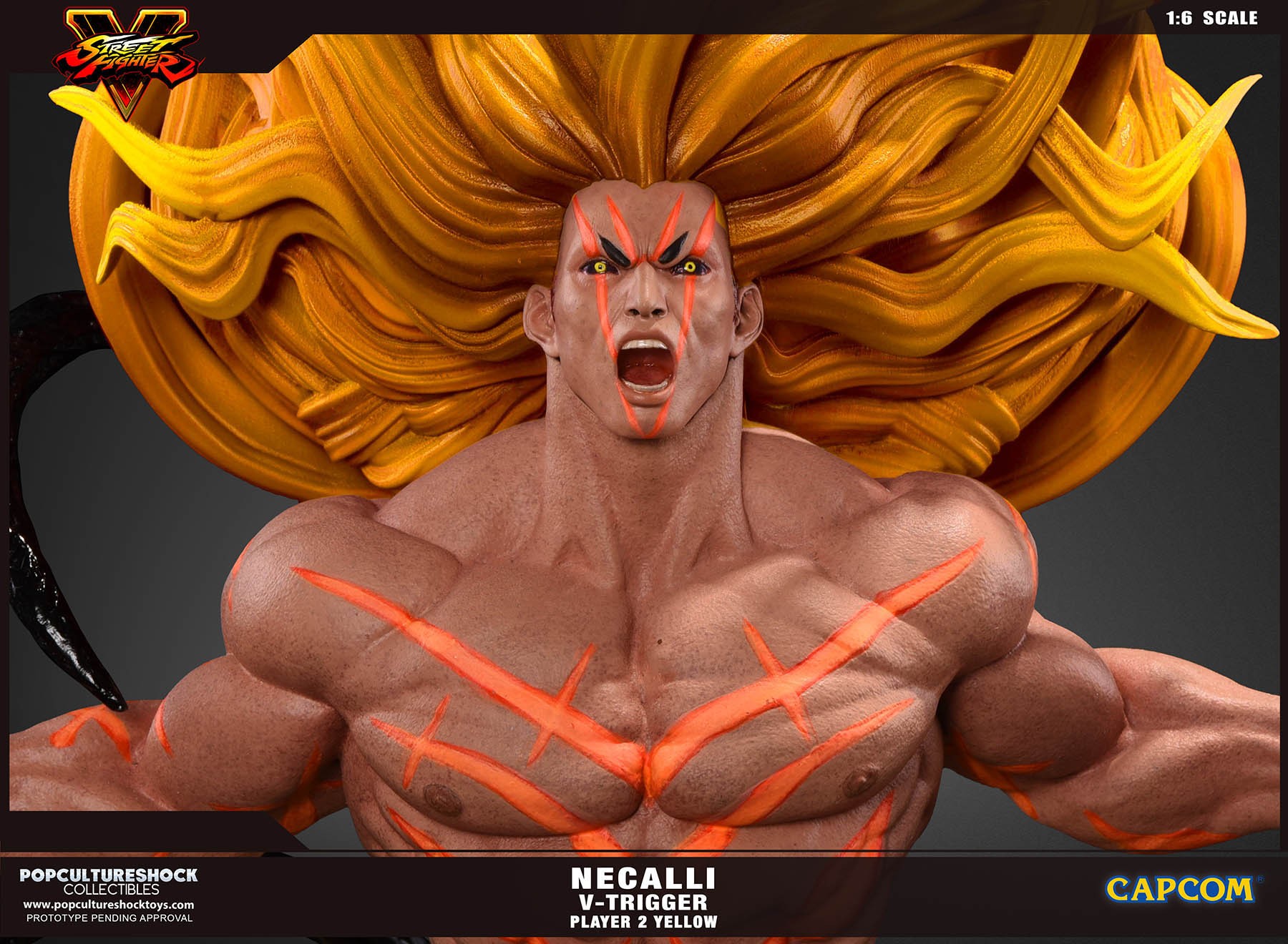 Street Fighter V - Necalli - V-Trigger Statue - 1/6 - PCS Exclusive, Player 2 (Premium Collectibles Studio) photo 10