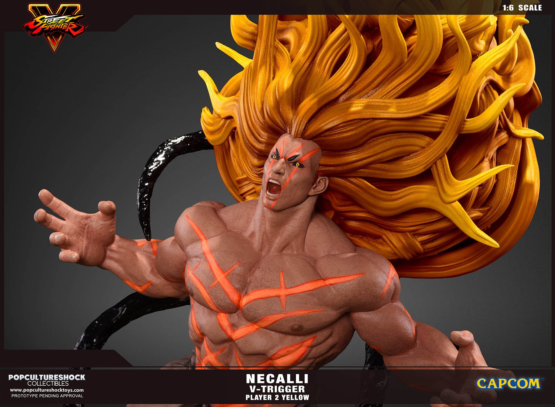 Street Fighter V - Necalli - V-Trigger Statue - 1/6 - PCS Exclusive, Player 2 (Premium Collectibles Studio) photo 11