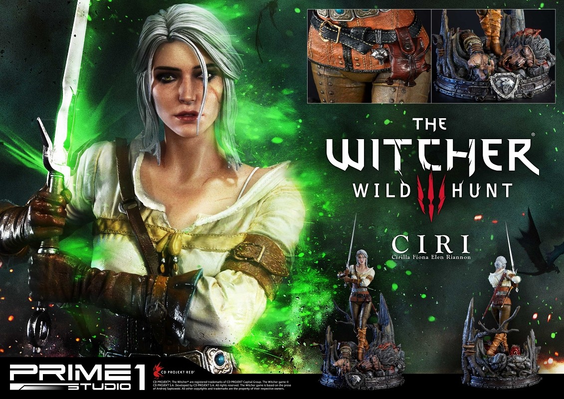 The Witcher 3: Wild Hunt - Ciri - Premium Masterline (PMW3-03) - 1/4 (Prime 1 Studio)