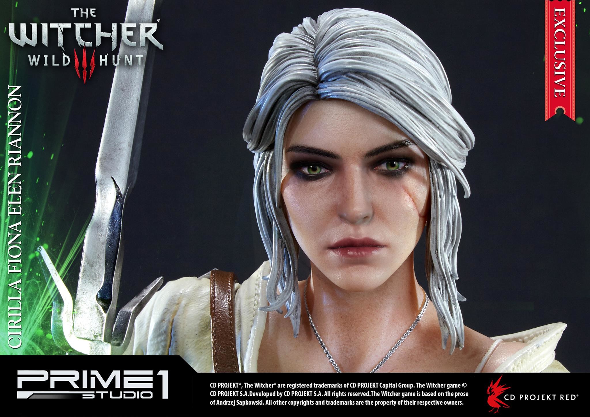 The Witcher 3: Wild Hunt - Ciri - Premium Masterline  (PMW3-03) - 1/4 (Prime 1 Studio) photo 5