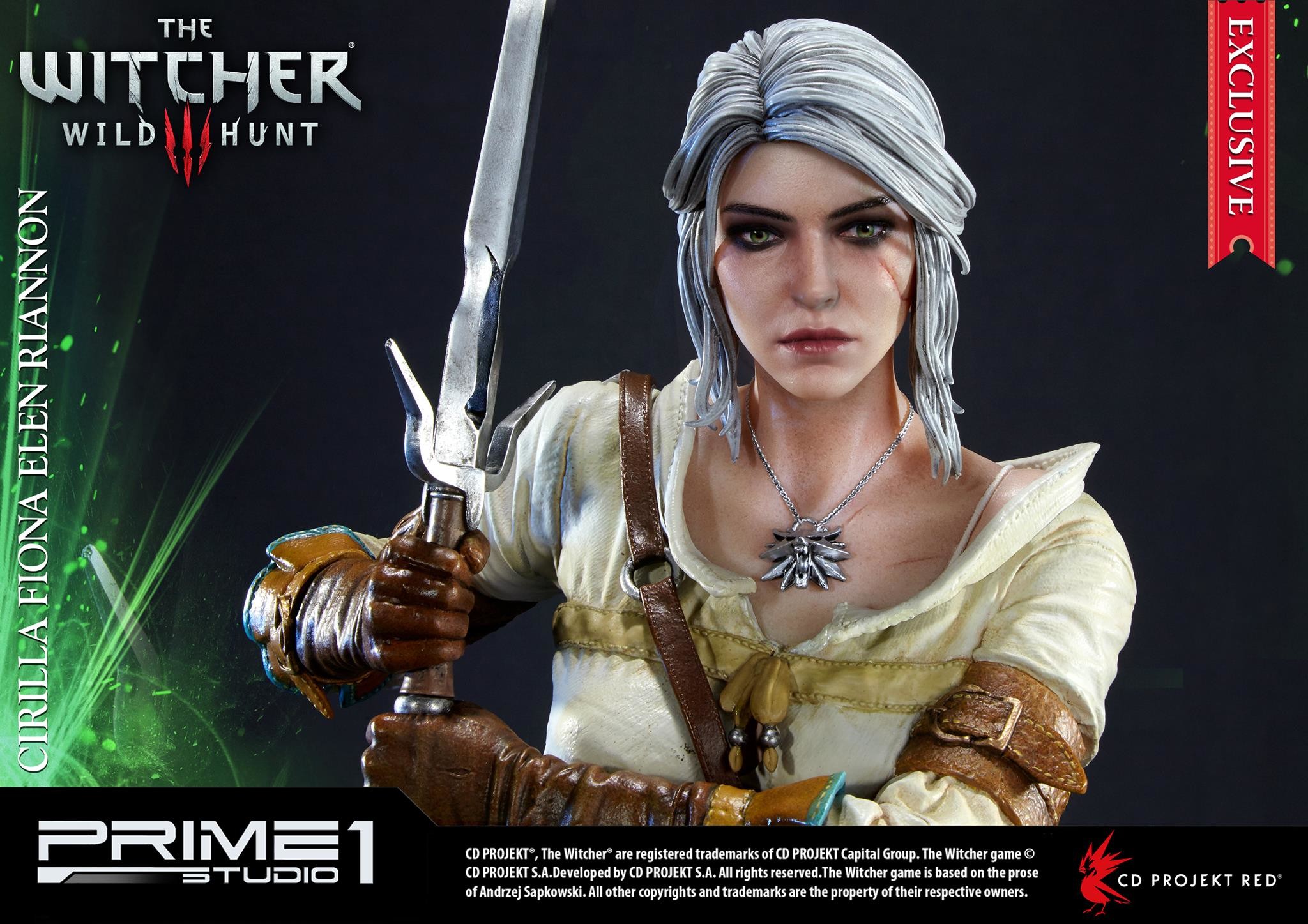 The Witcher 3: Wild Hunt - Ciri - Premium Masterline  (PMW3-03) - 1/4 (Prime 1 Studio) photo 10