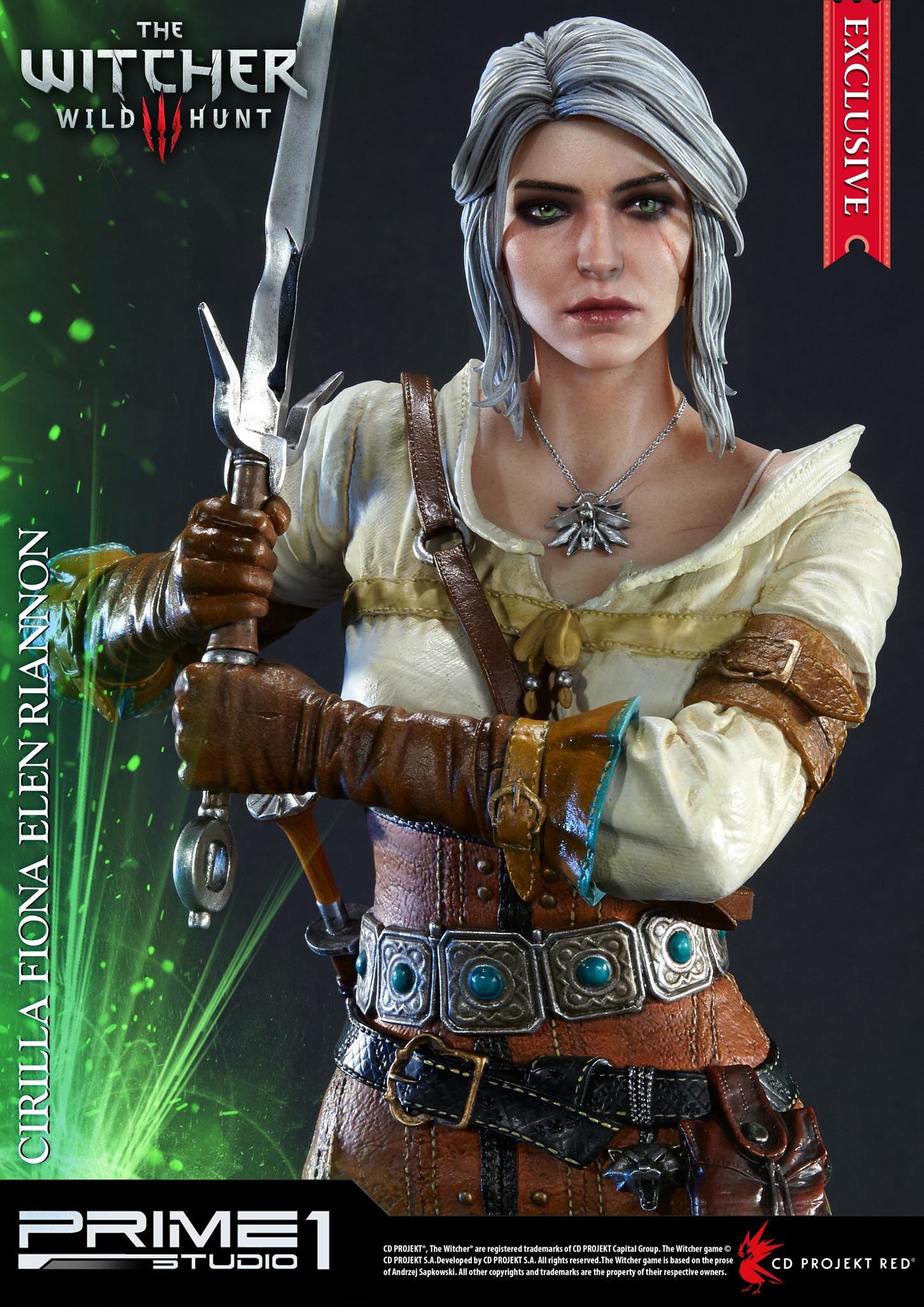 The Witcher 3: Wild Hunt - Ciri - Premium Masterline  (PMW3-03) - 1/4 (Prime 1 Studio) photo 15