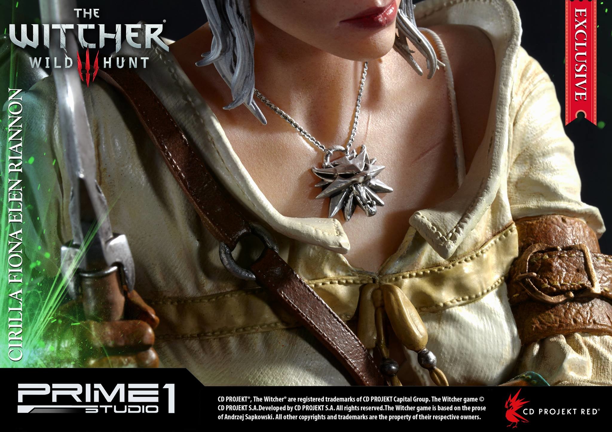 The Witcher 3: Wild Hunt - Ciri - Premium Masterline  (PMW3-03) - 1/4 (Prime 1 Studio) photo 18