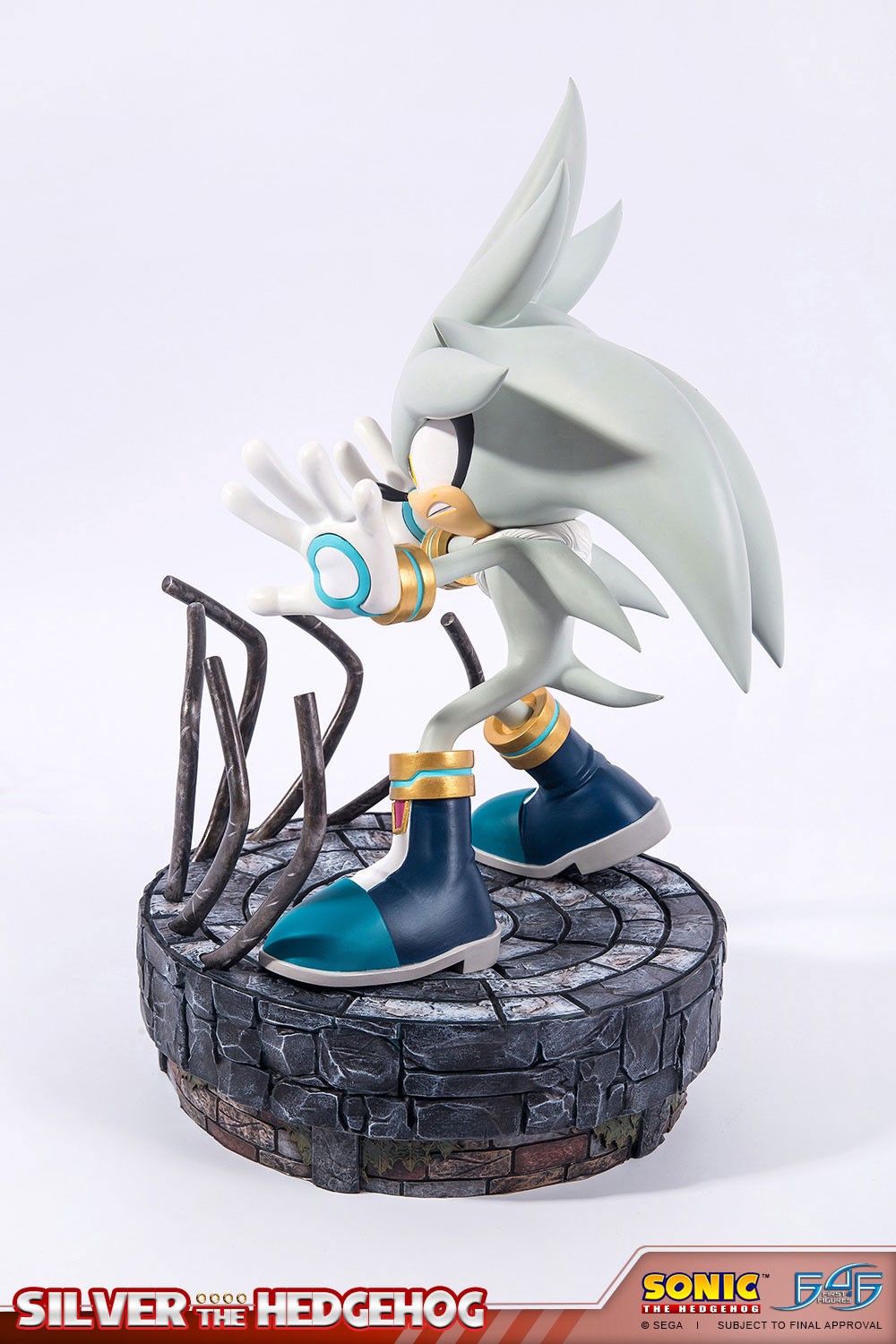 Sonic the Hedgehog - Silver the Hedgehog - Sonic the Hedgehog Modern - Regular Edition (First 4 Figures) photo 3