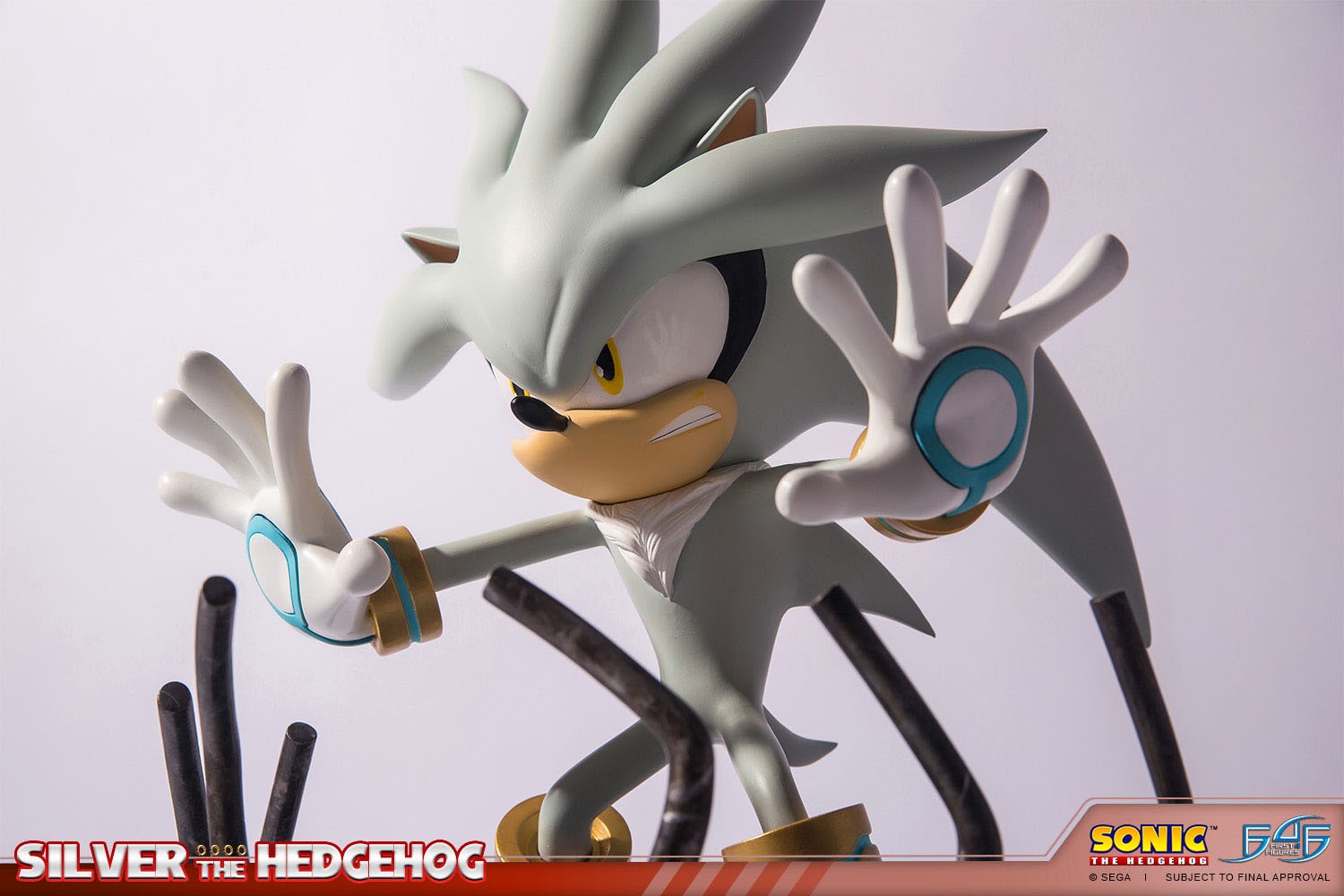 Sonic the Hedgehog - Silver the Hedgehog - Sonic the Hedgehog Modern - Regular Edition (First 4 Figures) photo 17