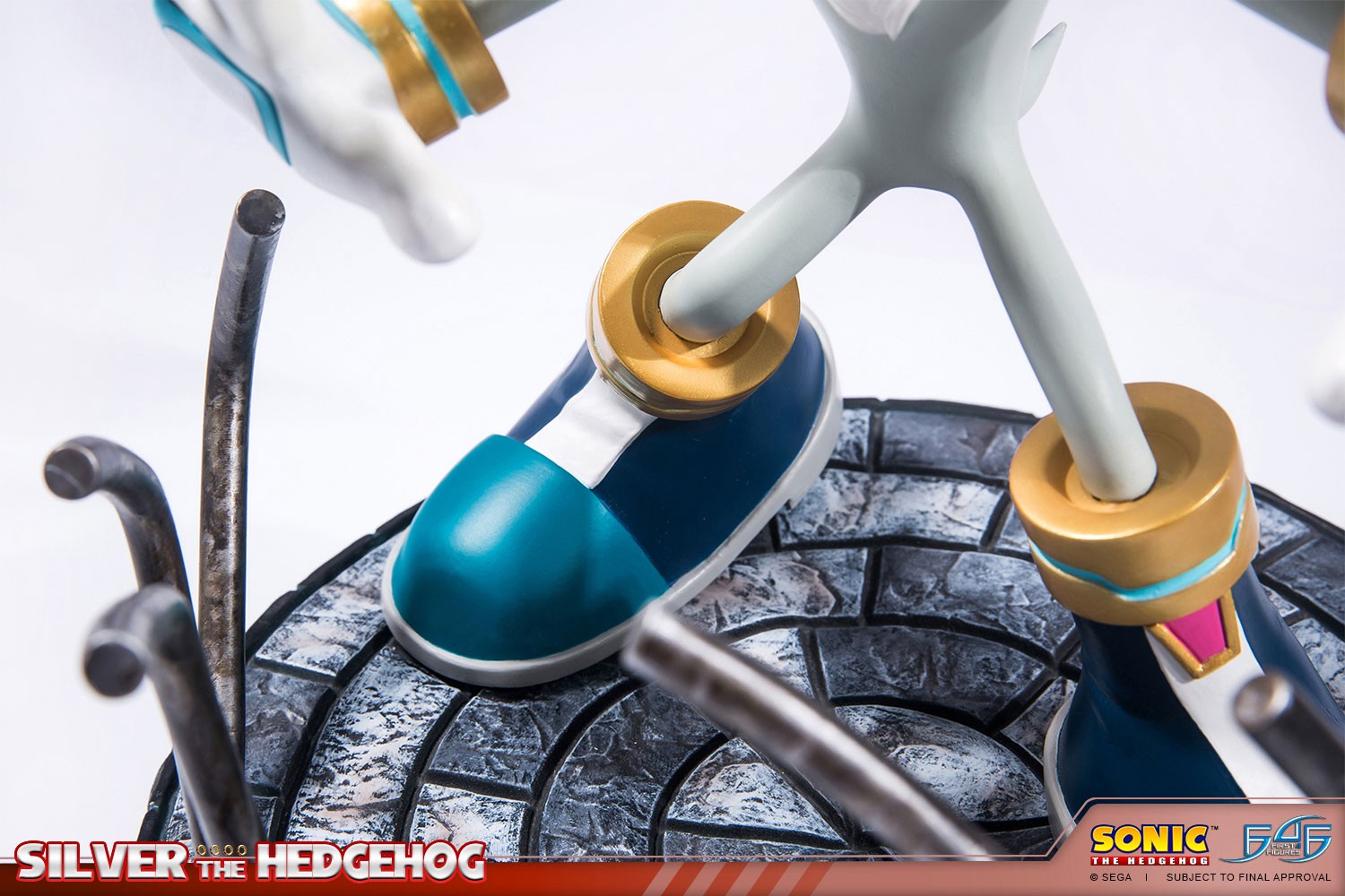 Sonic the Hedgehog - Silver the Hedgehog - Sonic the Hedgehog Modern - Regular Edition (First 4 Figures) photo 23