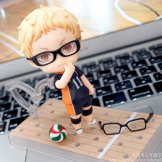 Haikyuu!! Second Season - Tsukishima Kei - Nendoroid (#616) (Good Smile Company, Orange Rouge) photo 8