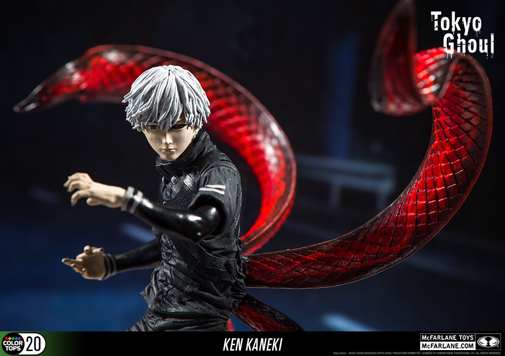 Tokyo Ghoul - Kaneki Ken - Color Tops: Green Wave (#20) - McFarlane Collector Program (McFarlane Toys) photo 3