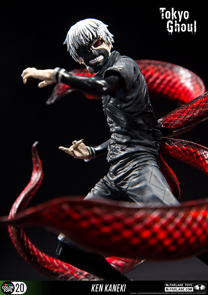 Tokyo Ghoul - Kaneki Ken - Color Tops: Green Wave (#20) - McFarlane Collector Program (McFarlane Toys) photo 4