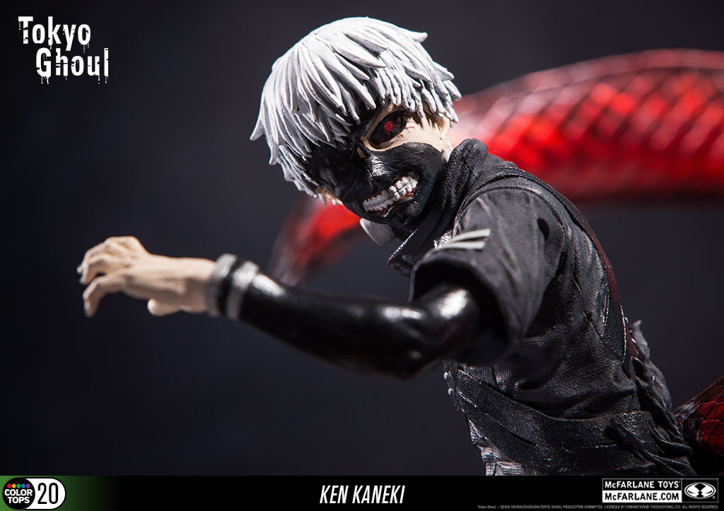 Tokyo Ghoul - Kaneki Ken - Color Tops: Green Wave (#20) - McFarlane Collector Program (McFarlane Toys) photo 5