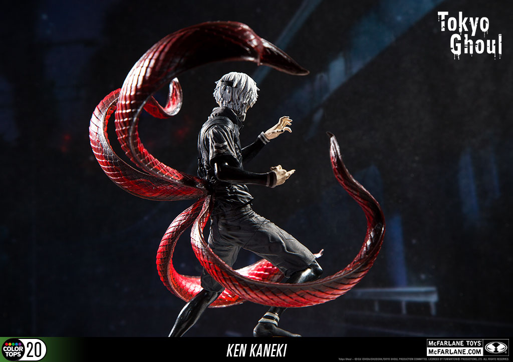 Tokyo Ghoul - Kaneki Ken - Color Tops: Green Wave (#20) - McFarlane Collector Program (McFarlane Toys) photo 7