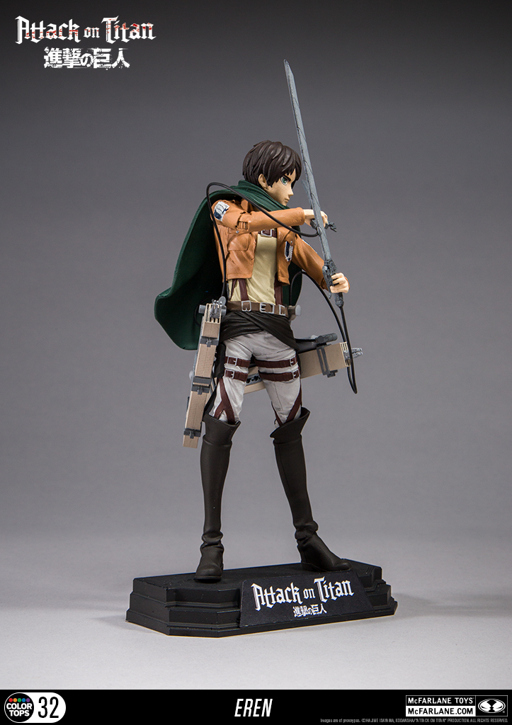 Shingeki no Kyojin - Eren Yeager - Color Tops: Green Wave (#32) - McFarlane Collector Program (McFarlane Toys) photo 6