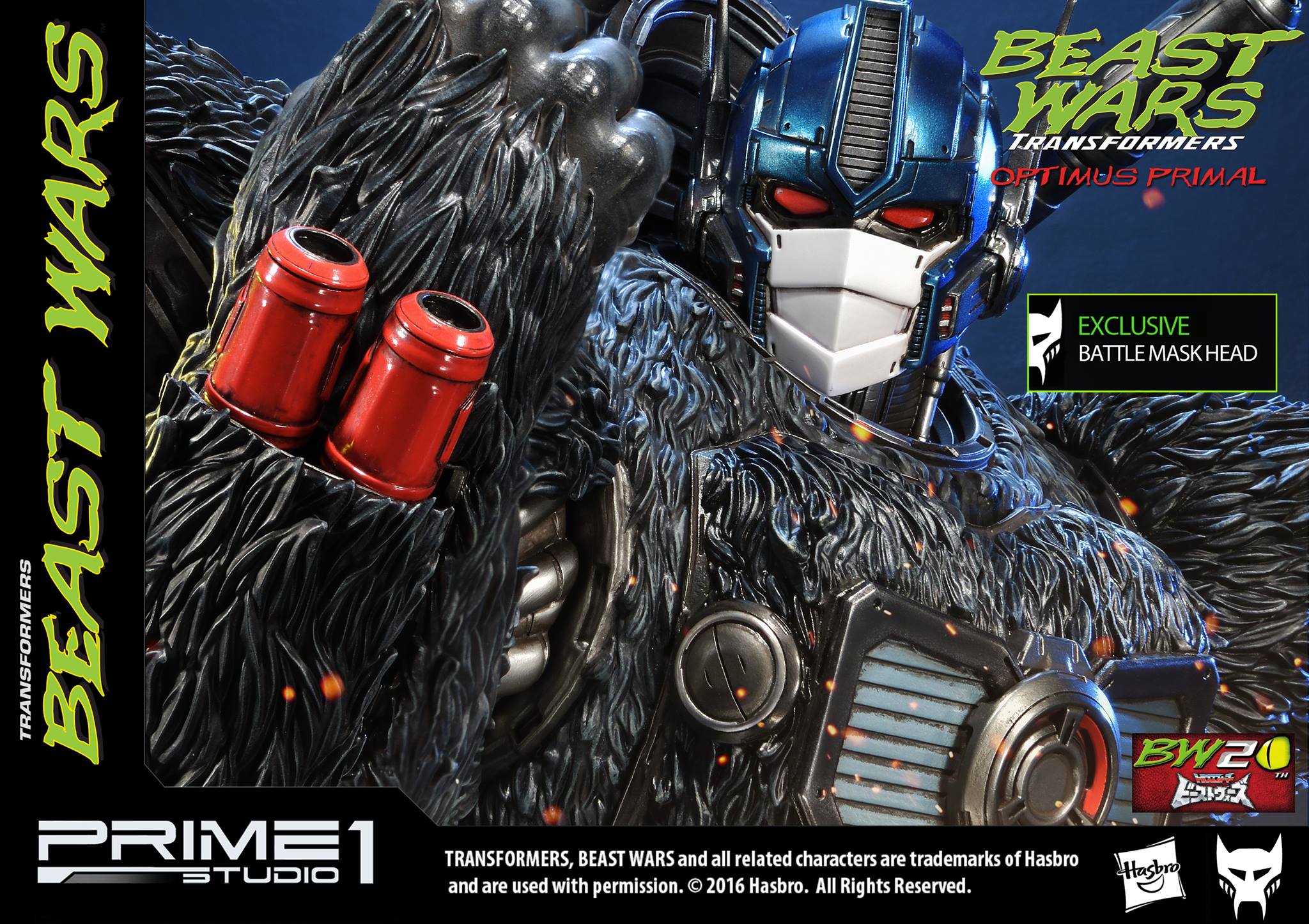 Beast Wars - Optimus Primal - Premium Masterline  (PMTFBW-01) (Prime 1 Studio) photo 2
