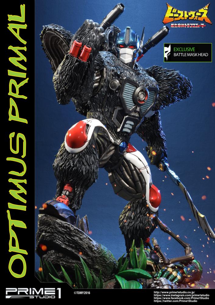 Beast Wars - Optimus Primal - Premium Masterline  (PMTFBW-01) (Prime 1 Studio) photo 5