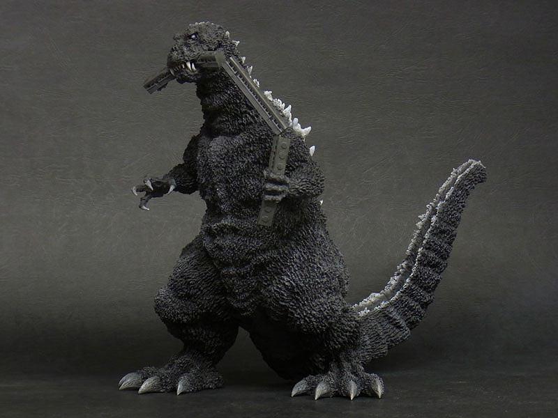 Gojira - Toho 30cm Series - "Train Gripper" Monochrome Version (X-Plus) photo 3