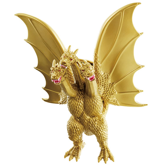 Gojira, Mothra, King Ghidorah Daikaijuu Soukougeki - King Ghidorah - Movie Monster EX Series (Bandai) photo 2