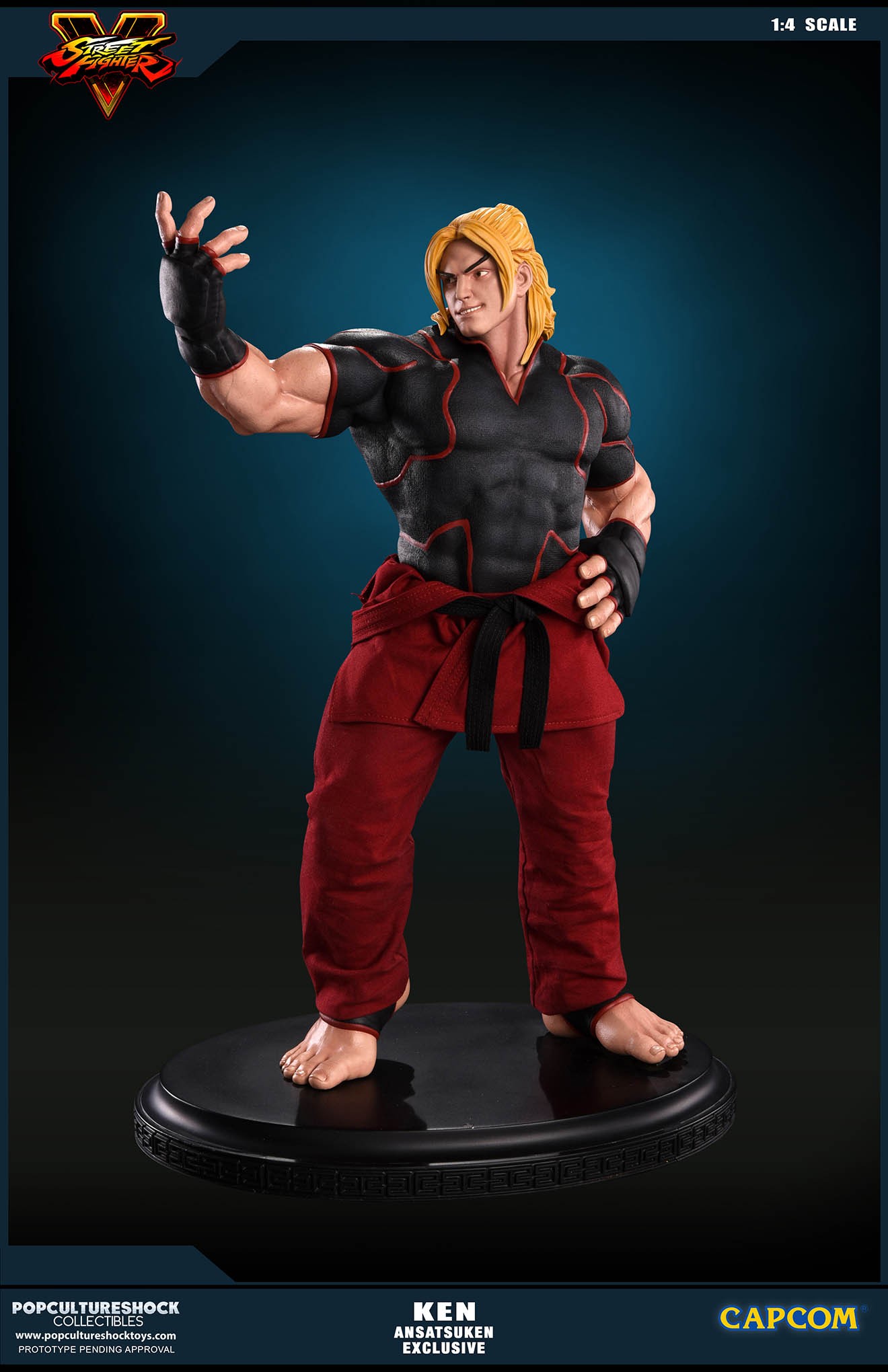 Street Fighter V - Ken Masters - Mixed Media - 1/4 (Premium Collectibles Studio) photo 2