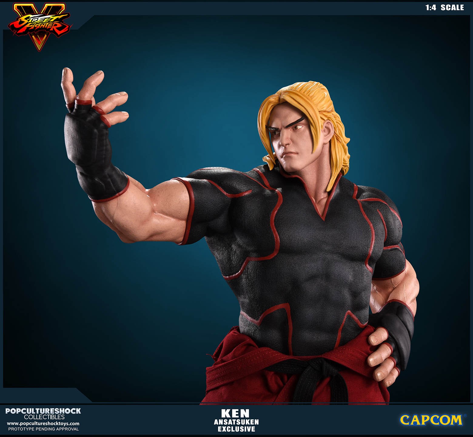 Street Fighter V - Ken Masters - Mixed Media - 1/4 (Premium Collectibles Studio) photo 3