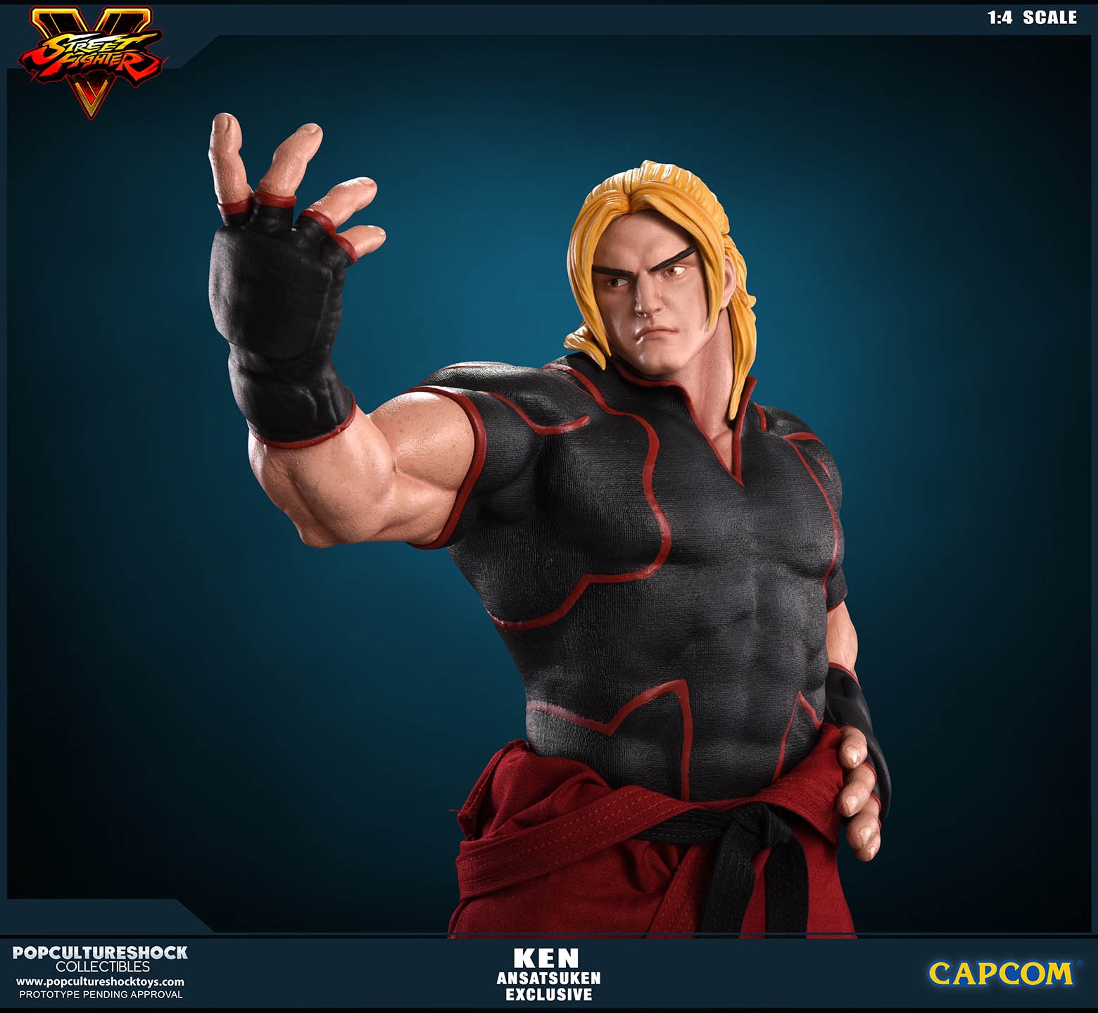 Street Fighter V - Ken Masters - Mixed Media - 1/4 (Premium Collectibles Studio) photo 4