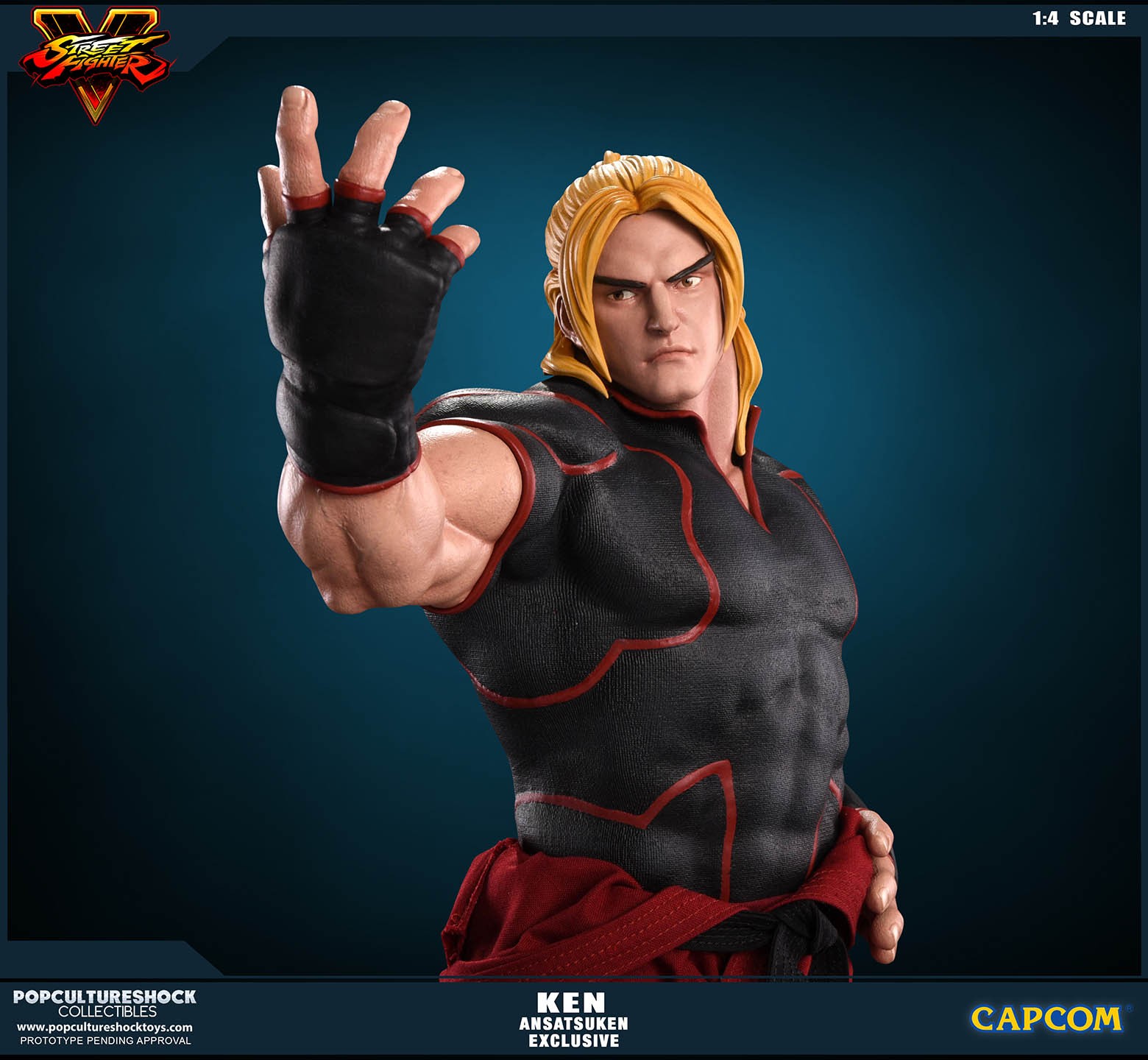 Street Fighter V - Ken Masters - Mixed Media - 1/4 (Premium Collectibles Studio) photo 5