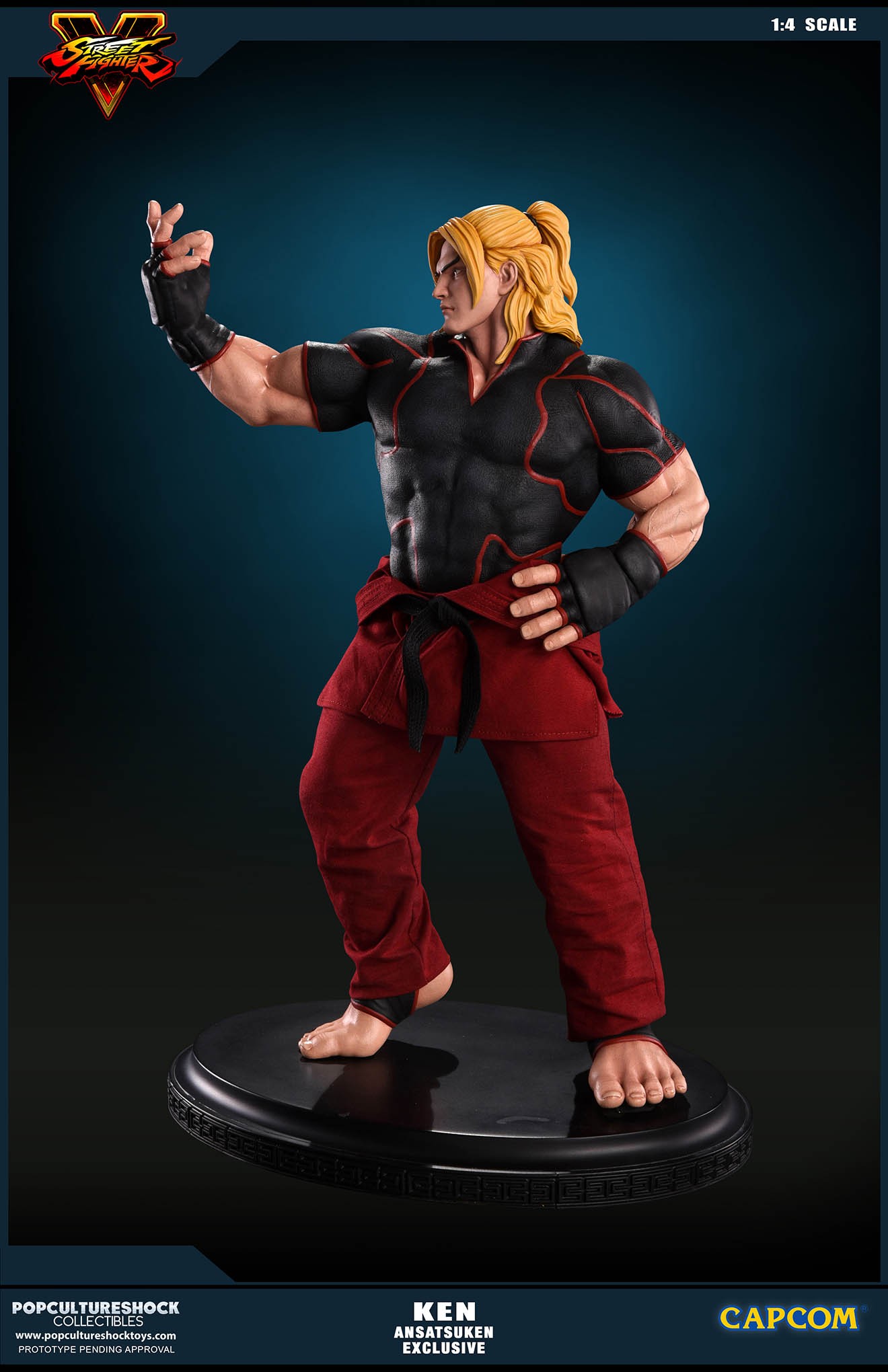 Street Fighter V - Ken Masters - Mixed Media - 1/4 (Premium Collectibles Studio) photo 6