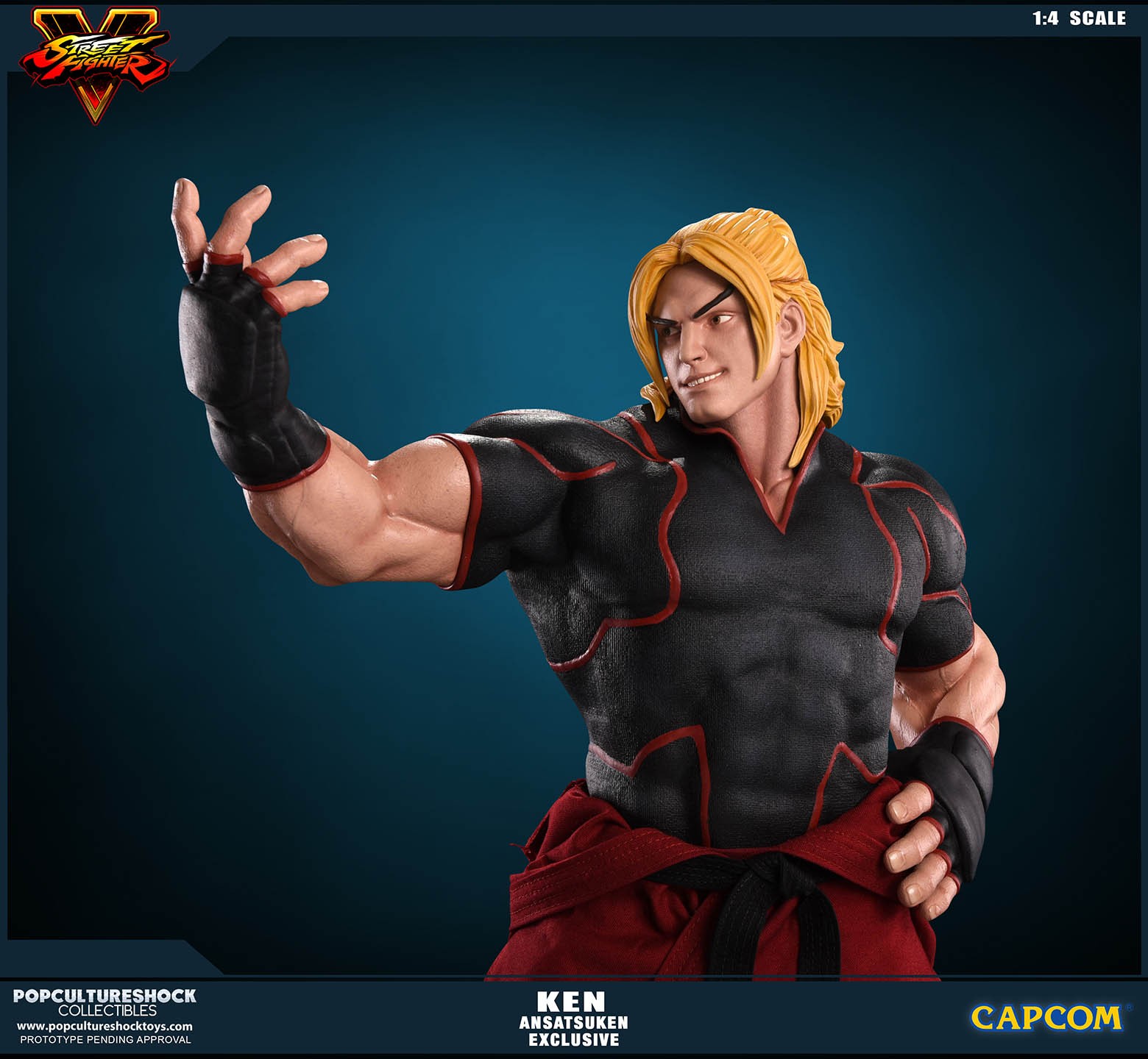 Street Fighter V - Ken Masters - Mixed Media - 1/4 (Premium Collectibles Studio) photo 7