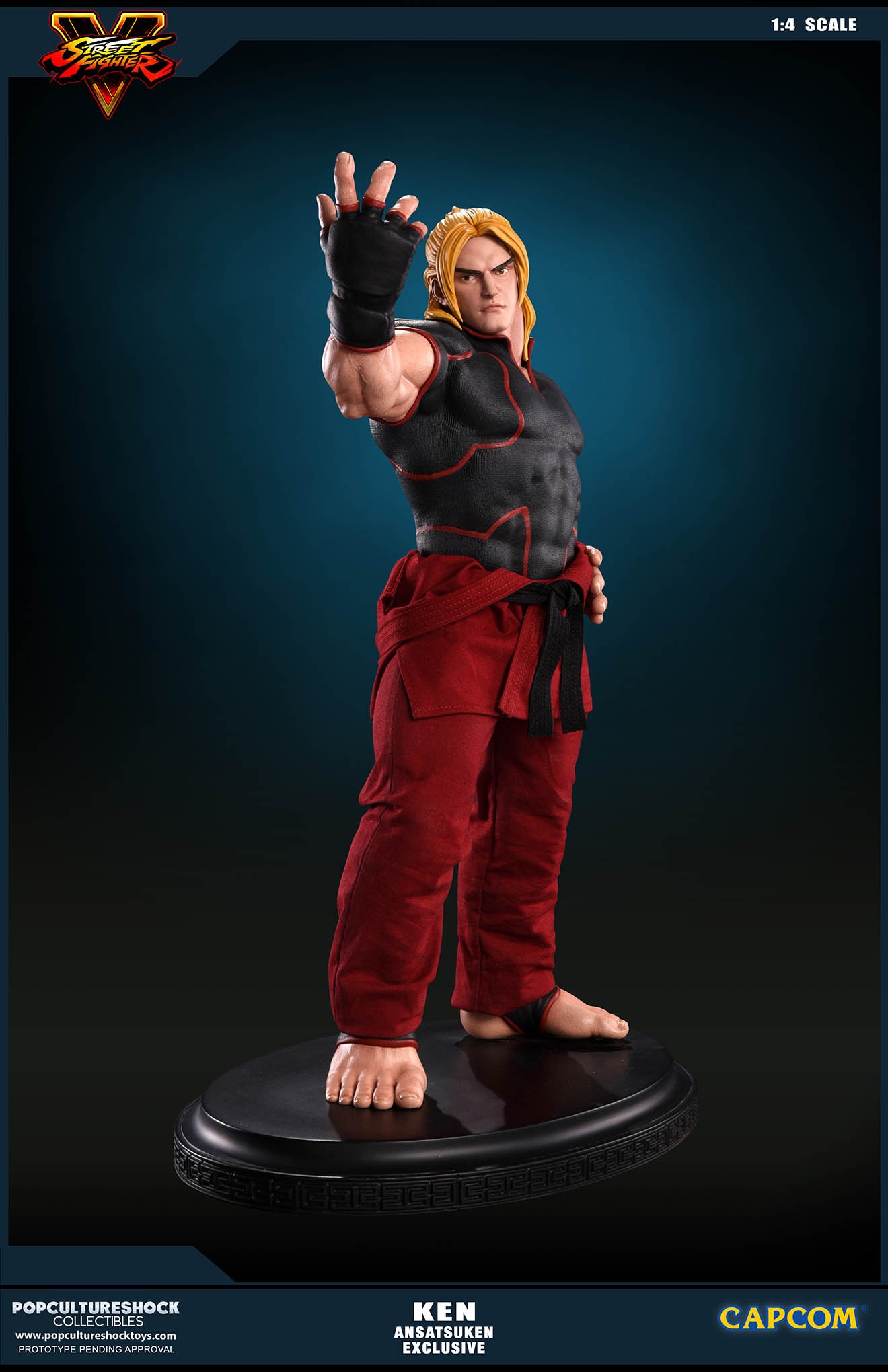 Street Fighter V - Ken Masters - Mixed Media - 1/4 (Premium Collectibles Studio) photo 8