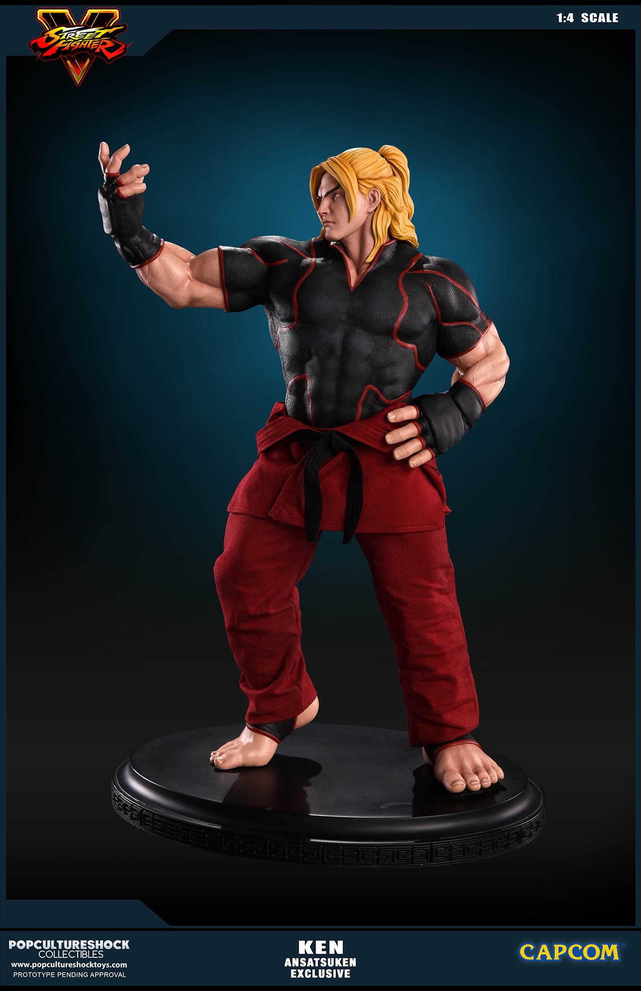 Street Fighter V - Ken Masters - Mixed Media - 1/4 (Premium Collectibles Studio) photo 10