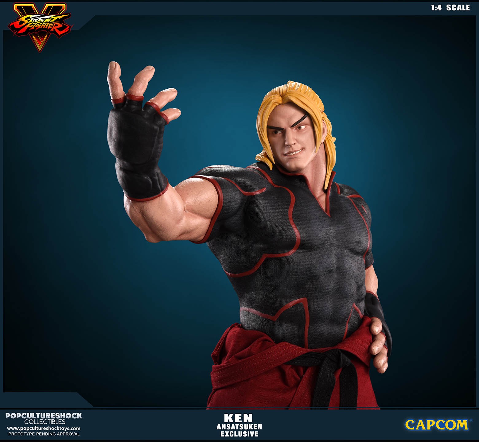 Street Fighter V - Ken Masters - Mixed Media - 1/4 (Premium Collectibles Studio) photo 11