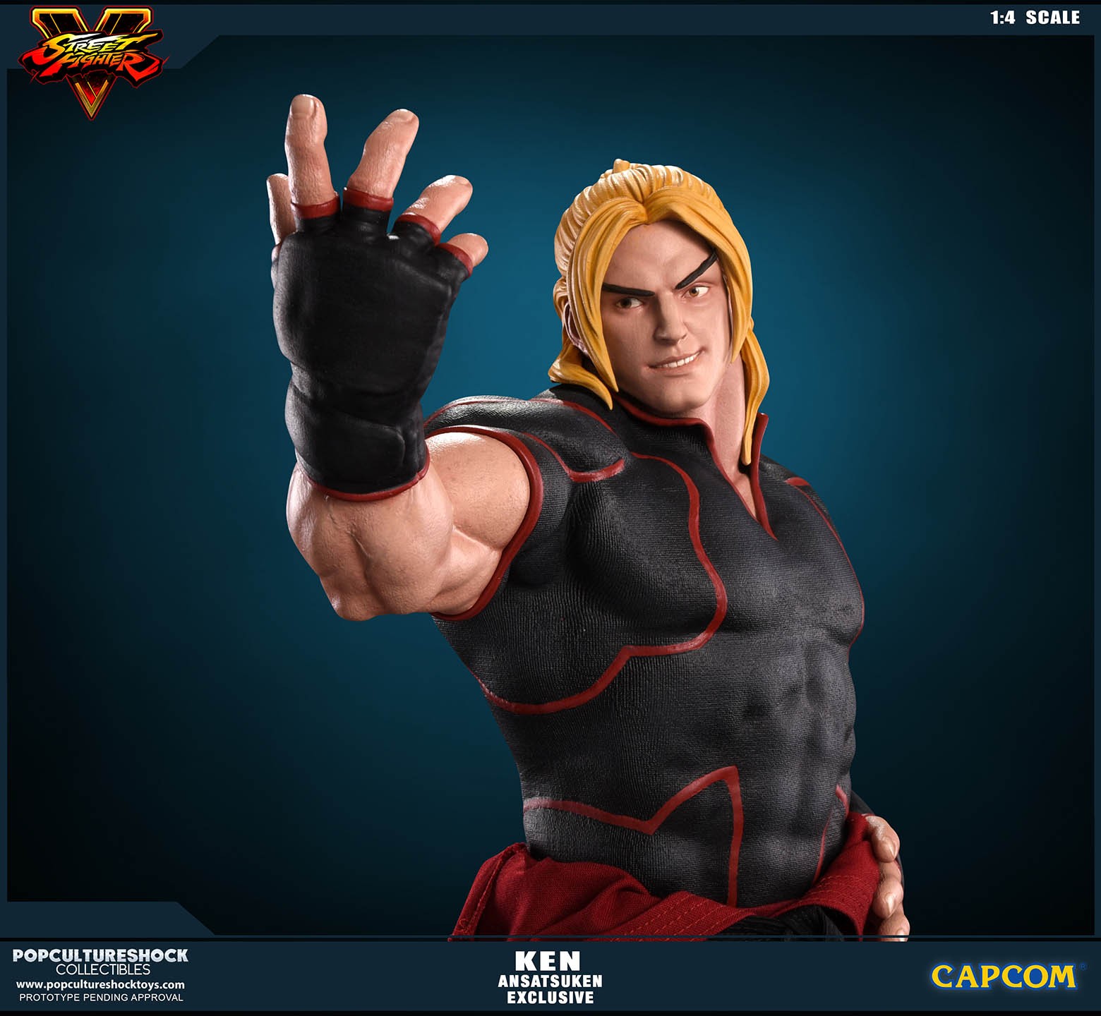 Street Fighter V - Ken Masters - Mixed Media - 1/4 (Premium Collectibles Studio) photo 12