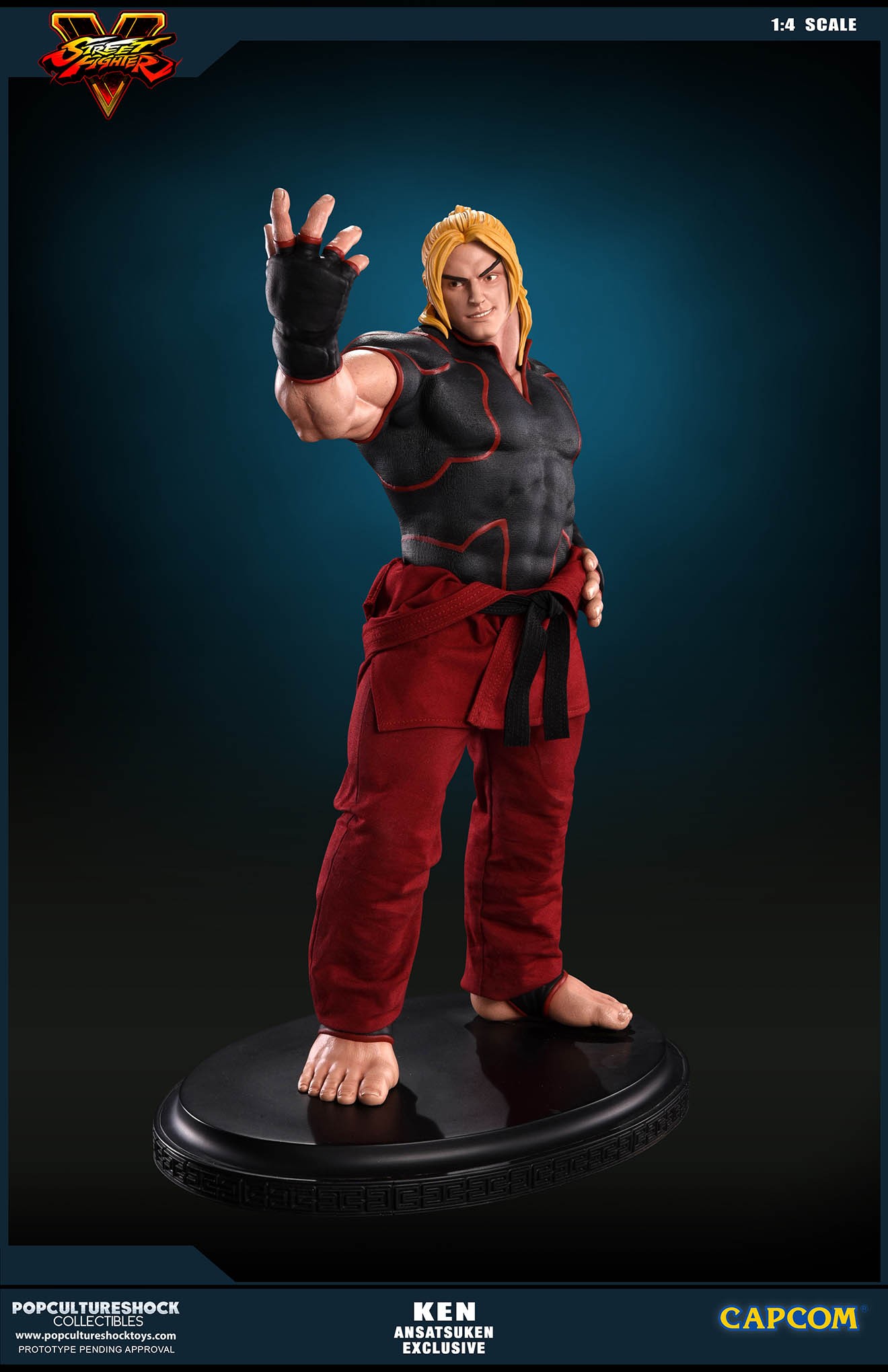 Street Fighter V - Ken Masters - Mixed Media - 1/4 (Premium Collectibles Studio) photo 13