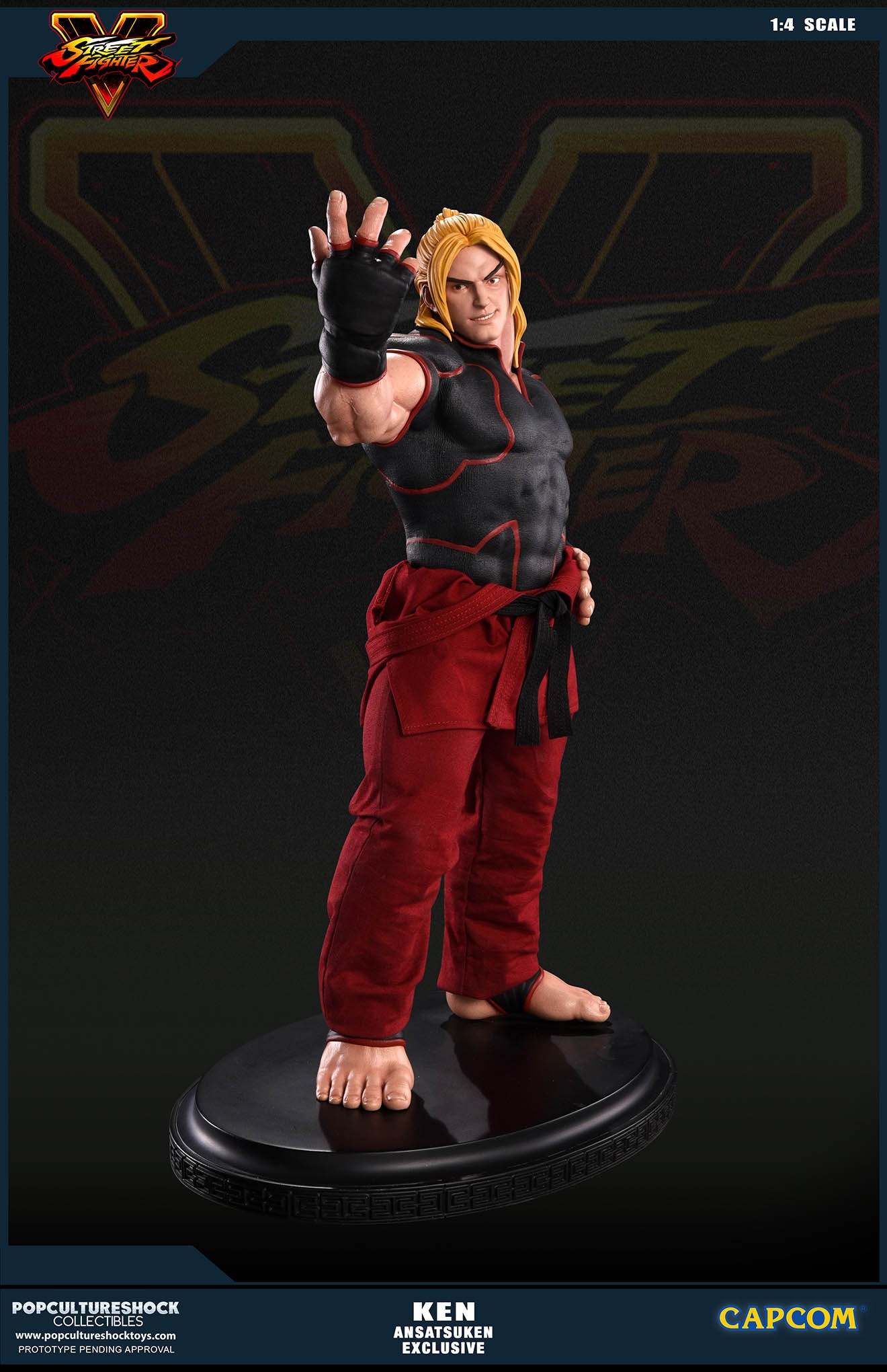 Street Fighter V - Ken Masters - Mixed Media - 1/4 (Premium Collectibles Studio) photo 16